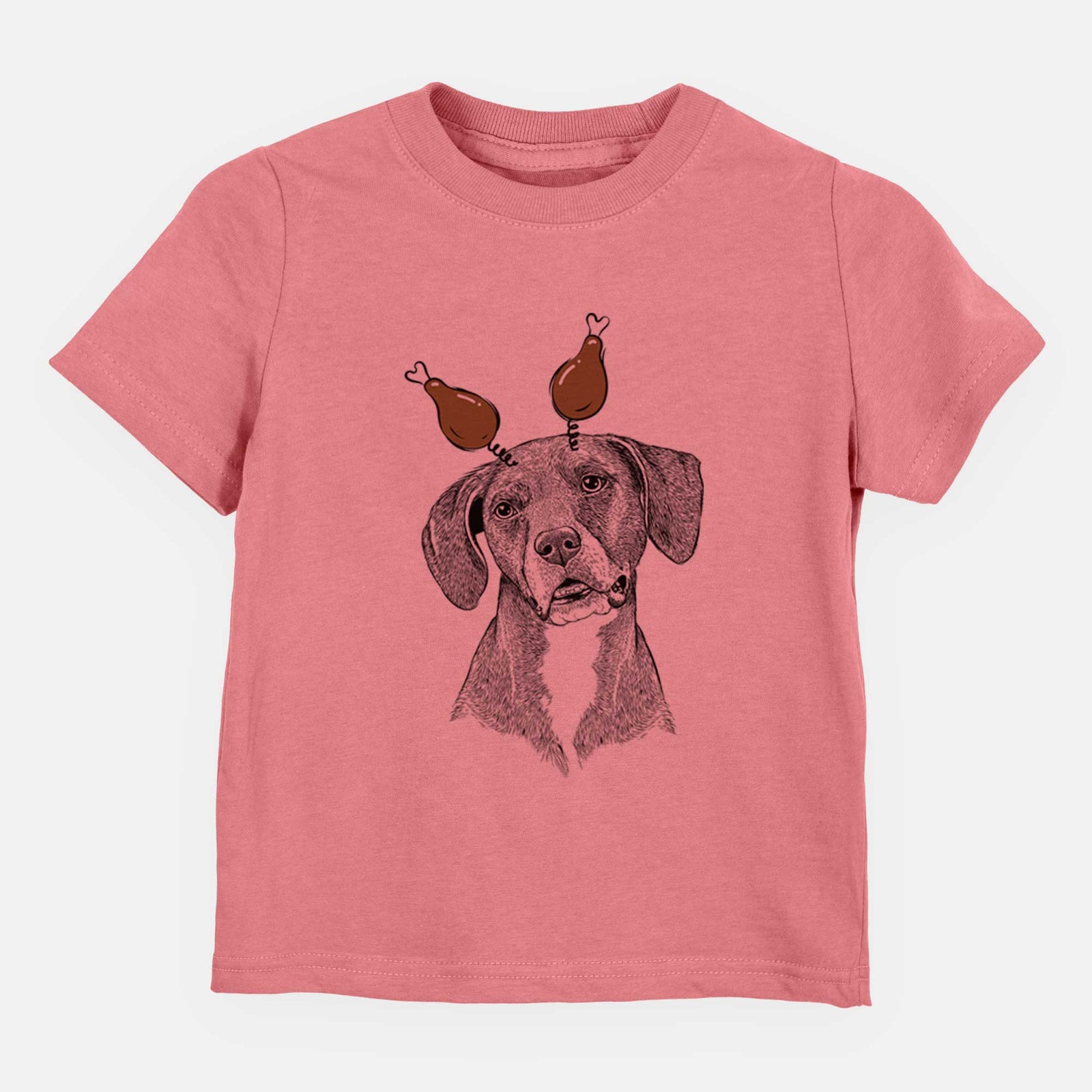 Thanksgiving Zeena the Plott Hound Mix - Kids/Youth/Toddler Shirt