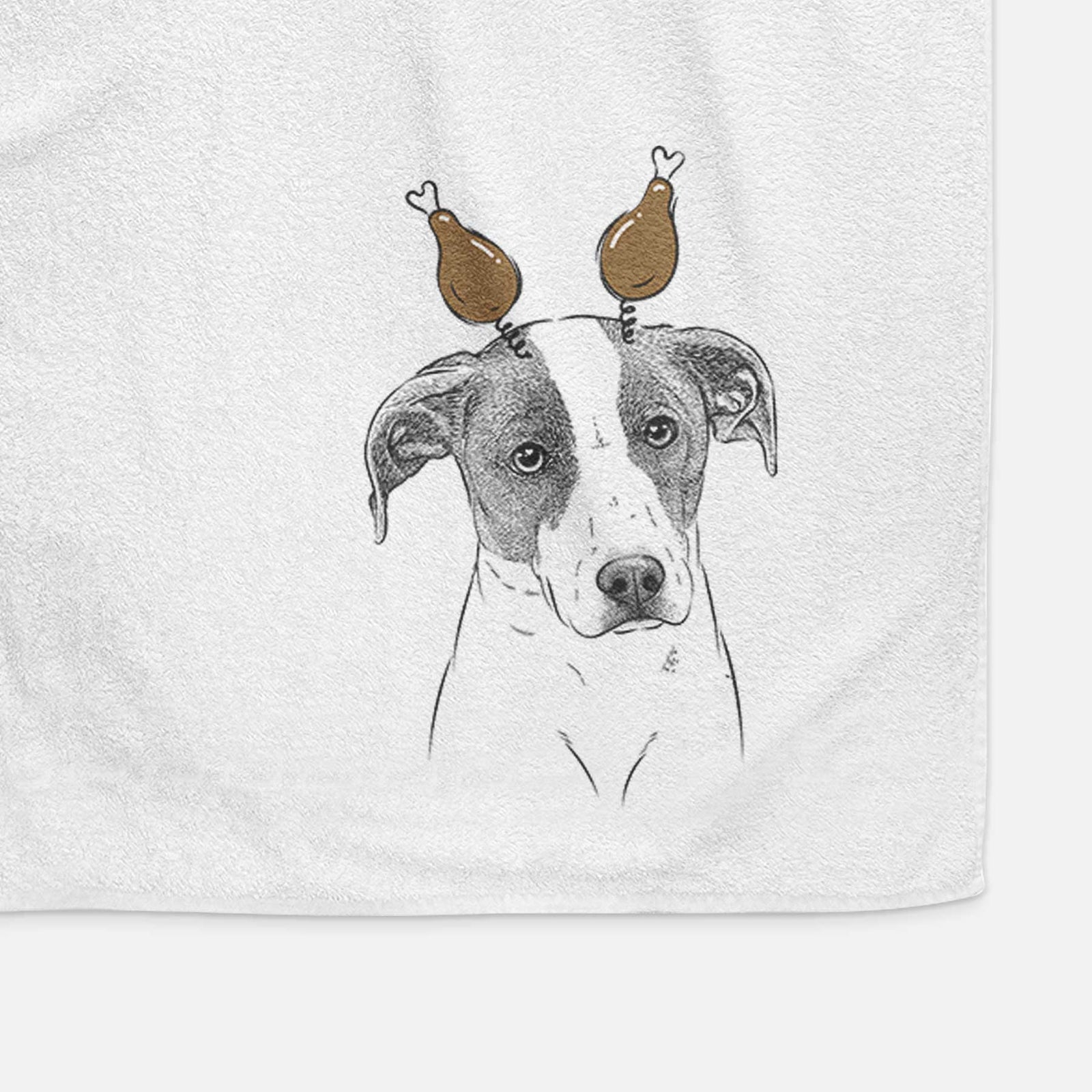 Zephyr the Pointer Mix Decorative Hand Towel
