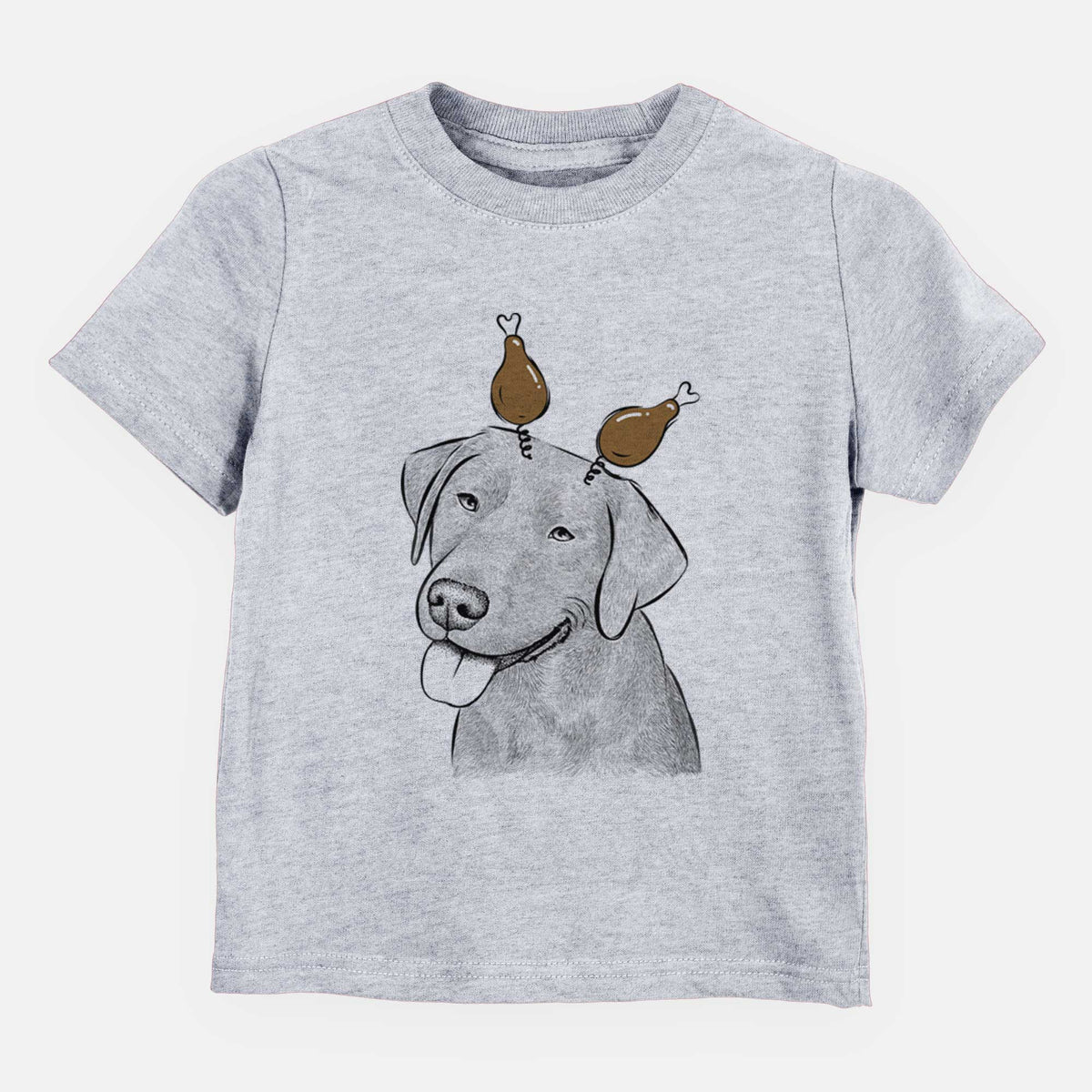 Thanksgiving Zeppelin the Black Labrador - Kids/Youth/Toddler Shirt