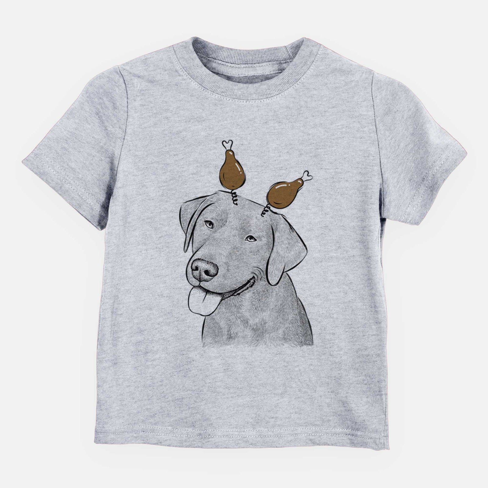 Thanksgiving Zeppelin the Black Labrador - Kids/Youth/Toddler Shirt