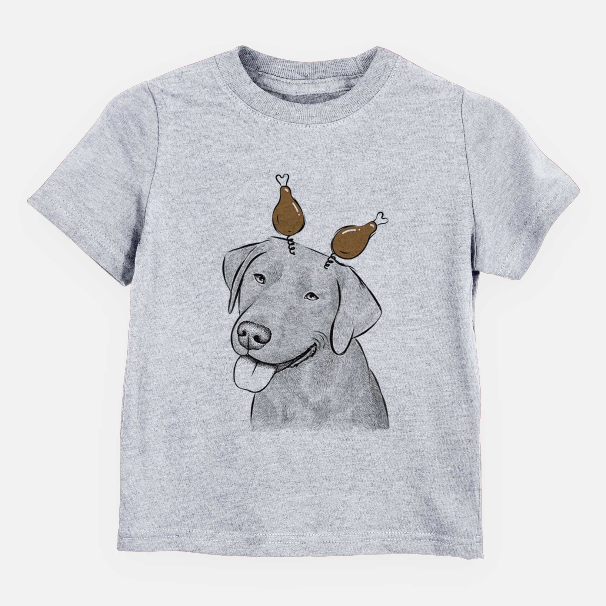 Thanksgiving Zeppelin the Black Labrador - Kids/Youth/Toddler Shirt