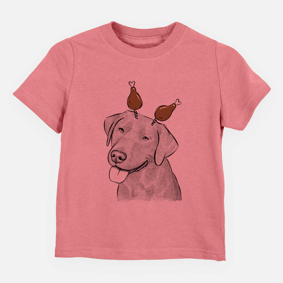 Thanksgiving Zeppelin the Black Labrador - Kids/Youth/Toddler Shirt