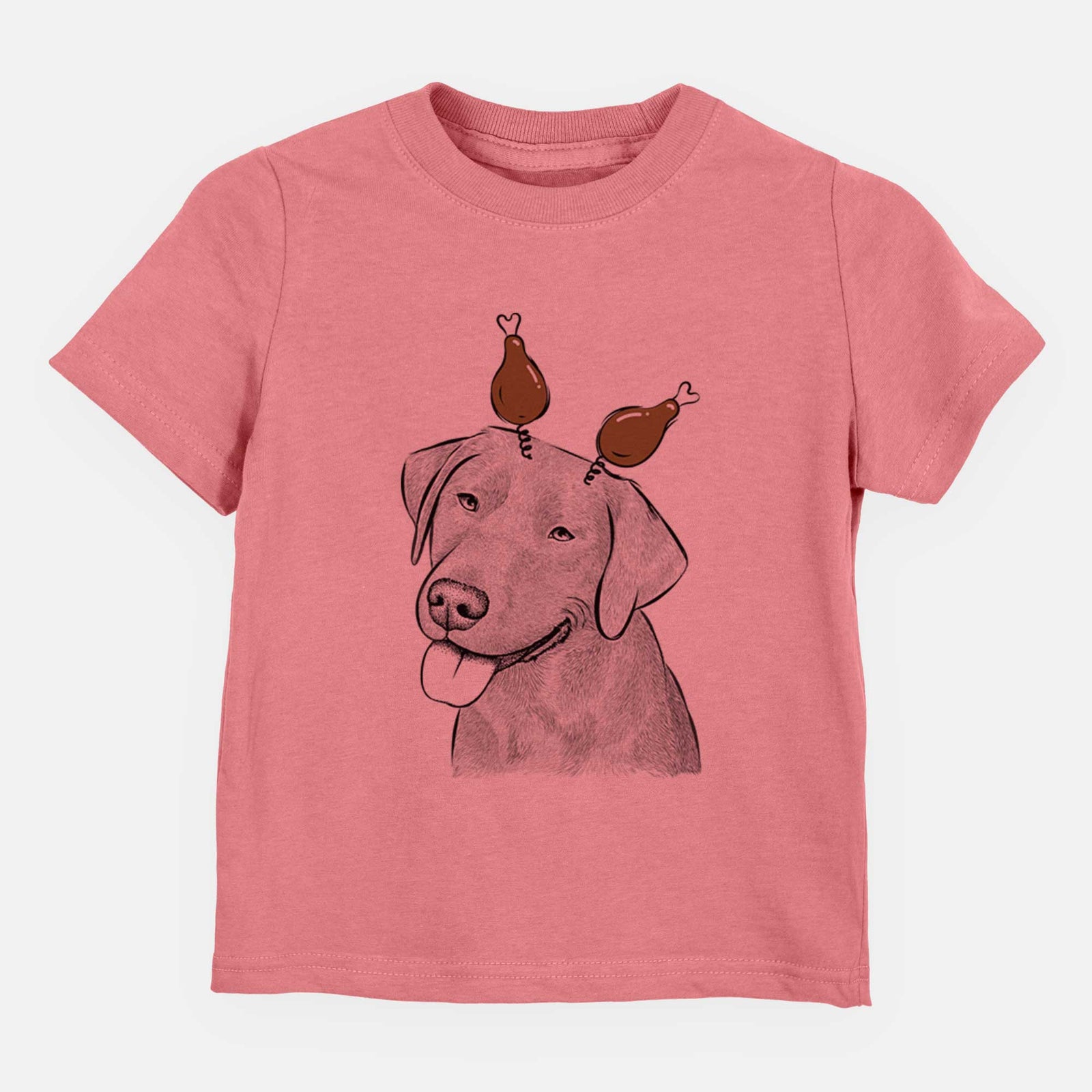 Thanksgiving Zeppelin the Black Labrador - Kids/Youth/Toddler Shirt