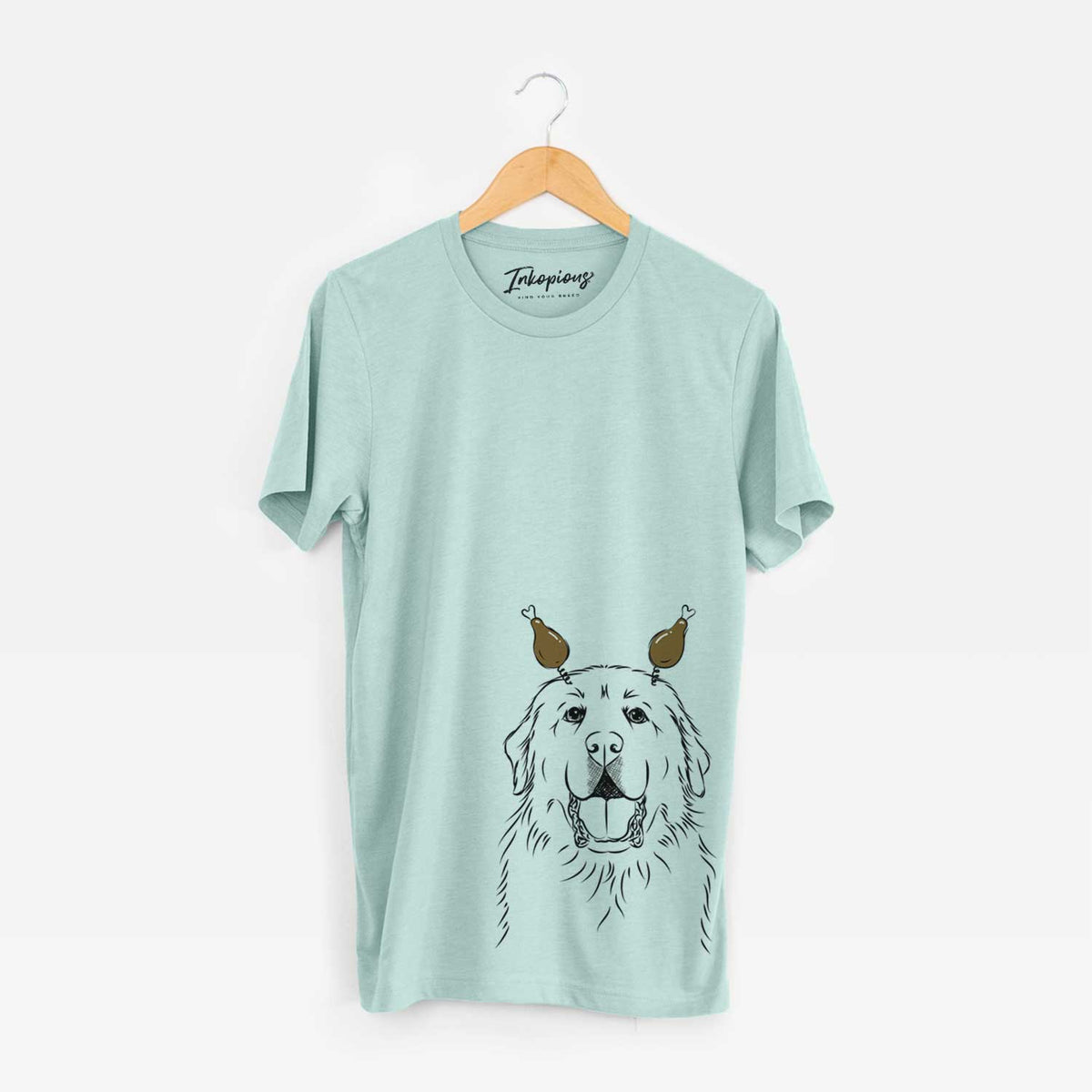 Thanksgiving Zeus the Great Pyrenees - Unisex Crewneck