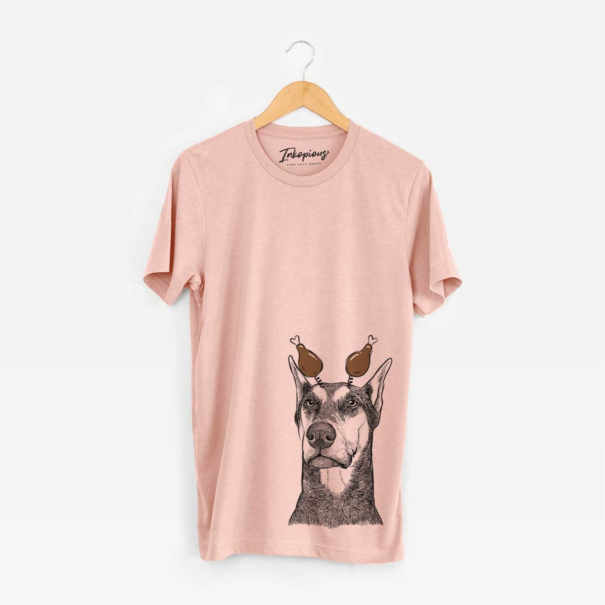 Thanksgiving Zeus the Doberman Pinscher - Unisex Crewneck