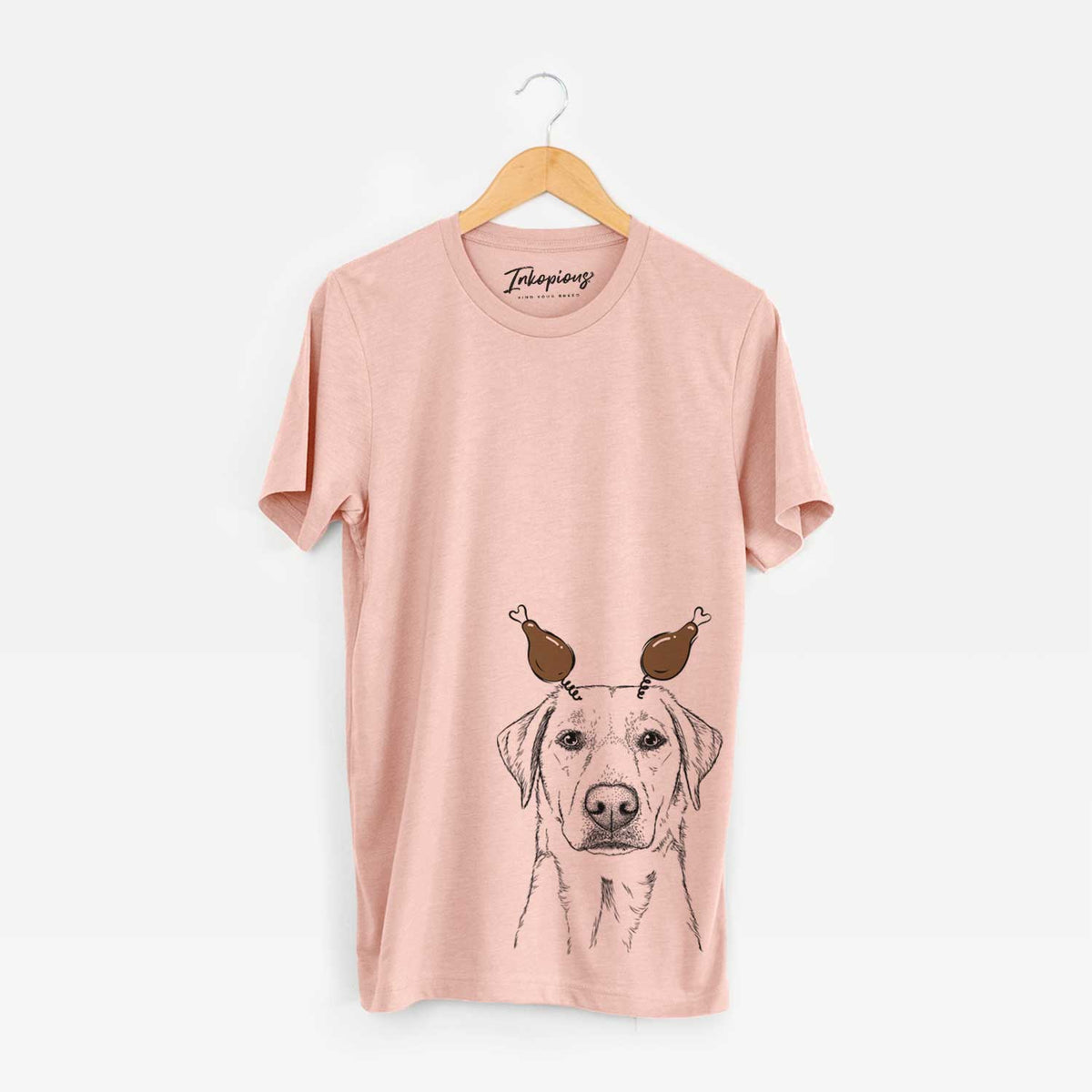 Thanksgiving Zoe the Yellow Lab - Unisex Crewneck