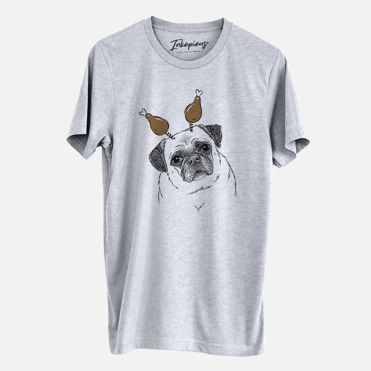 Thanksgiving Zoey the Pug - Unisex Crewneck