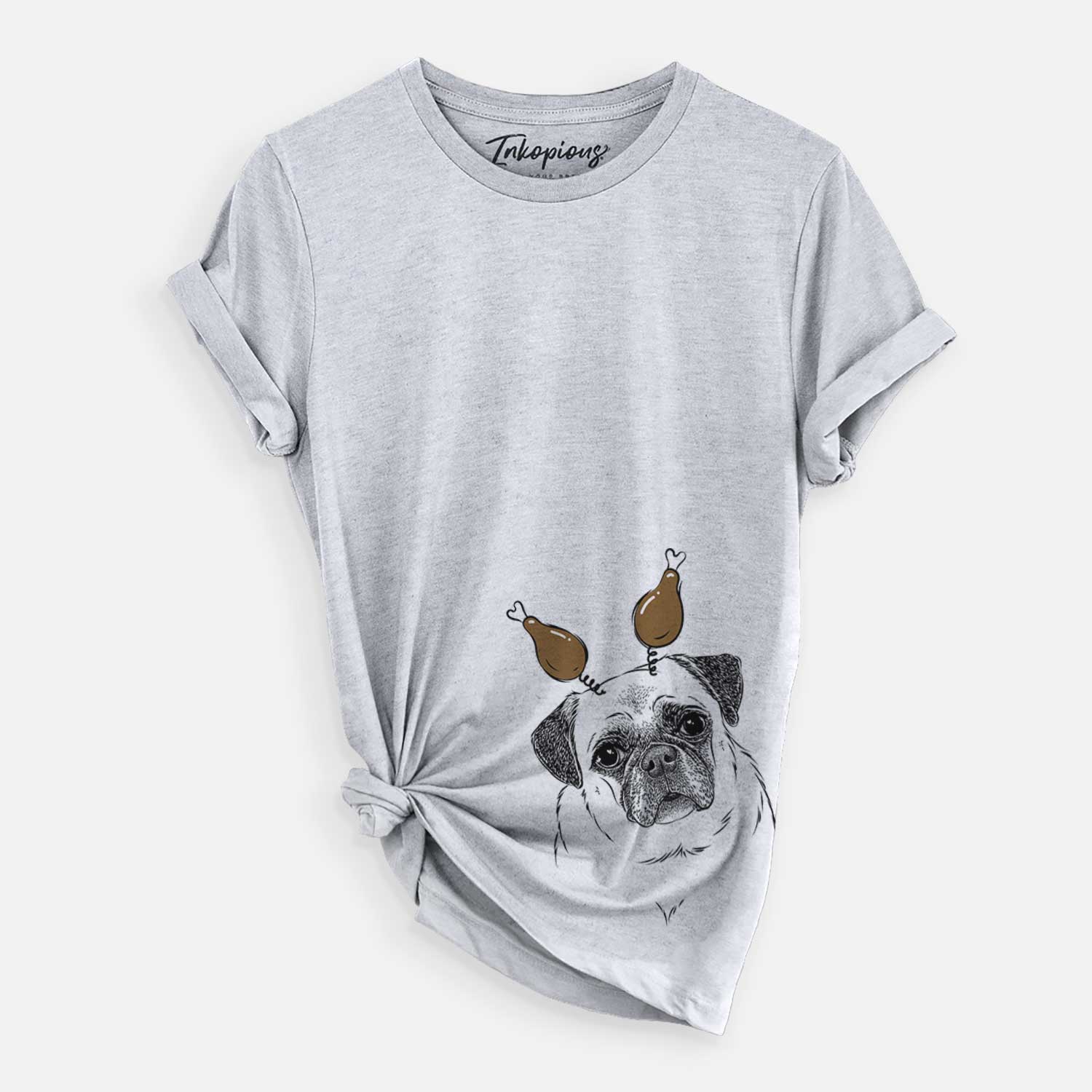 Thanksgiving Zoey the Pug - Unisex Crewneck