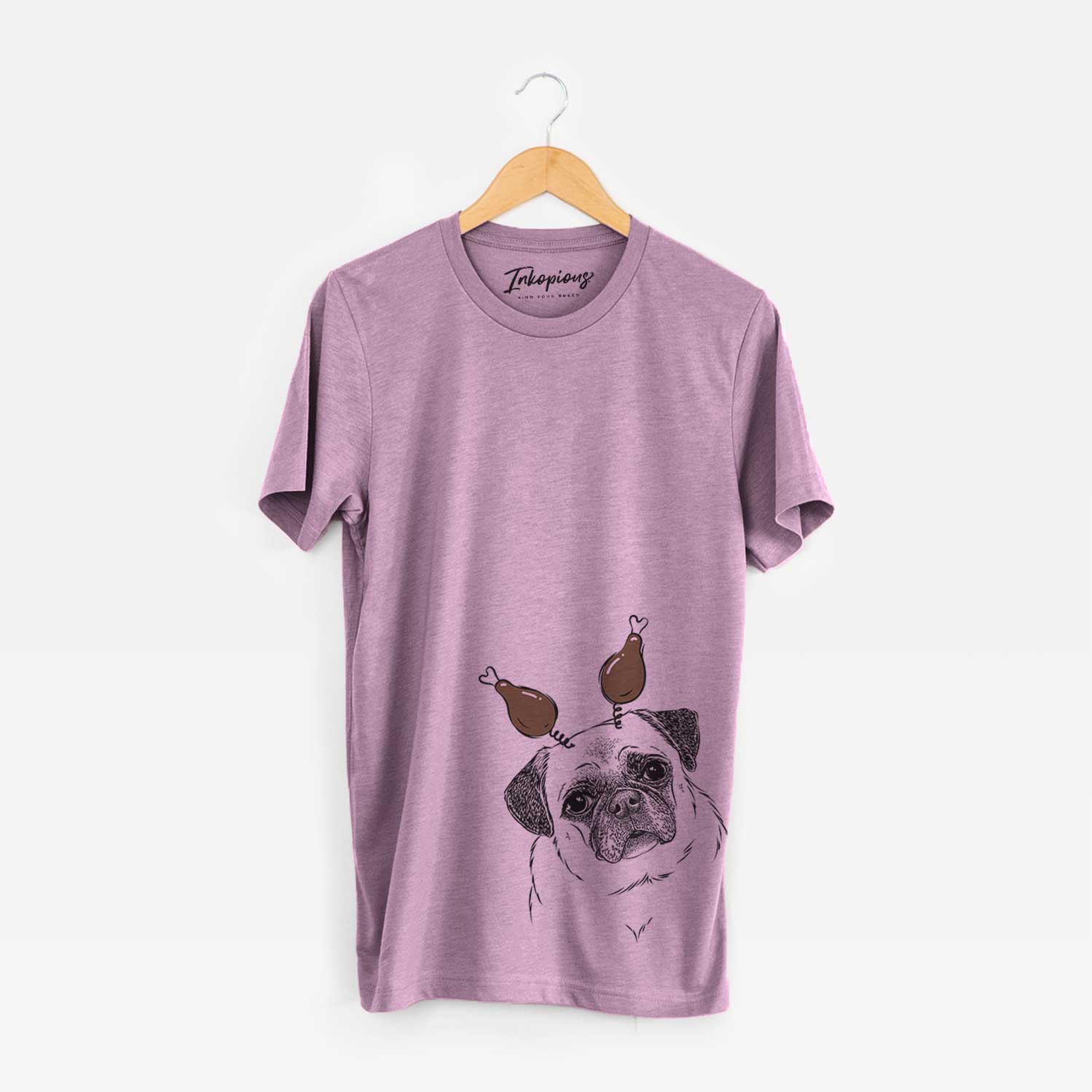 Thanksgiving Zoey the Pug - Unisex Crewneck