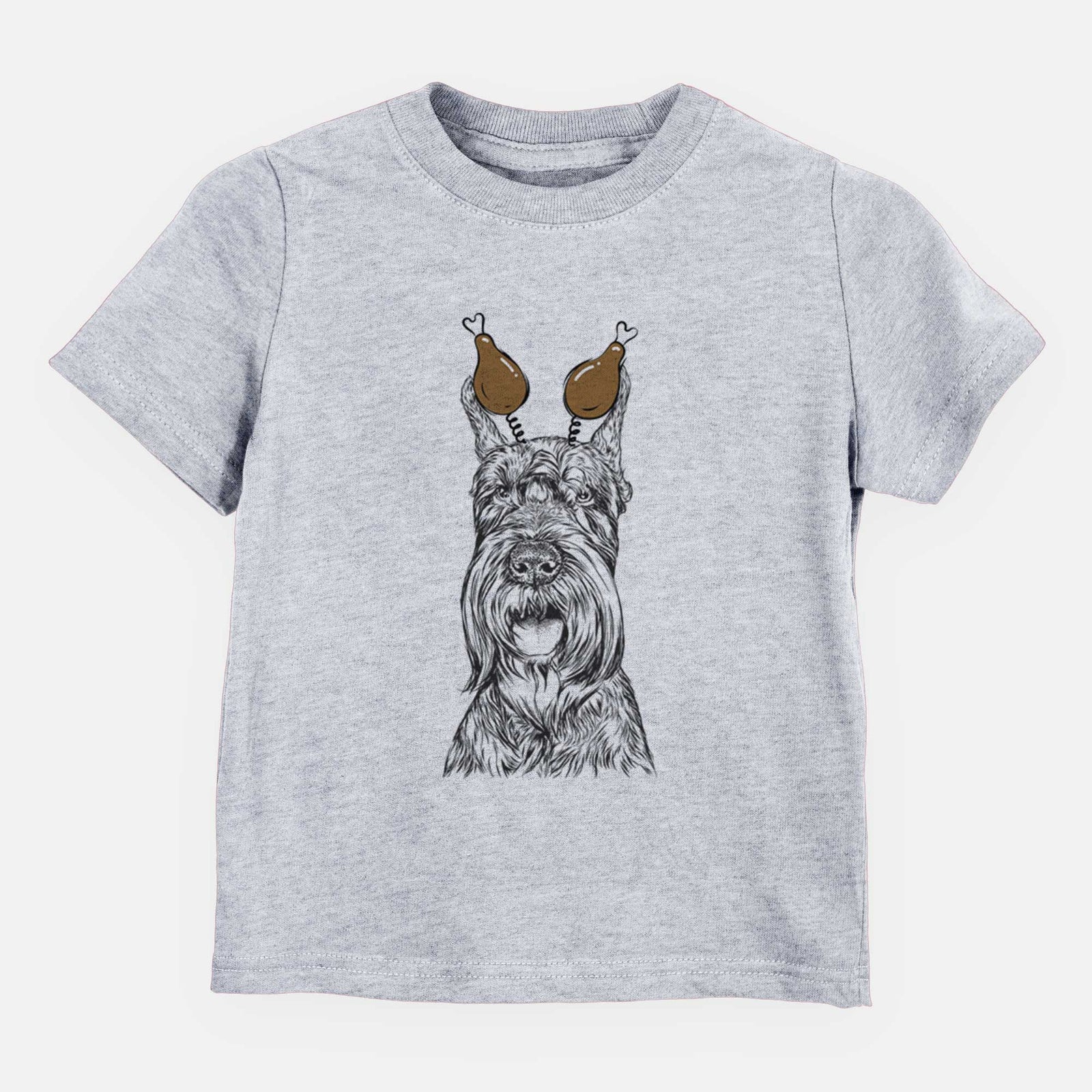 Thanksgiving Zuri the Giant Schnauzer - Kids/Youth/Toddler Shirt