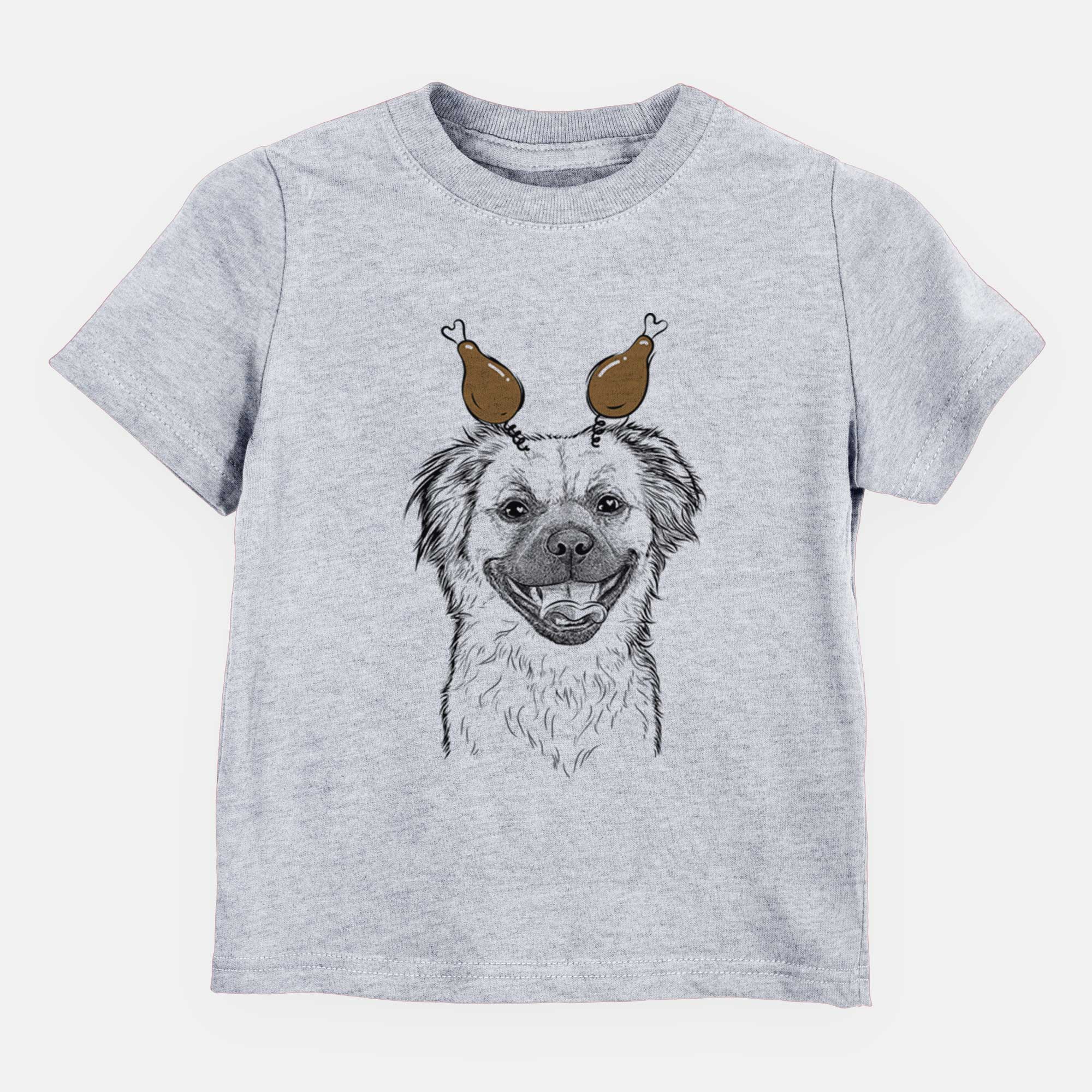 Thanksgiving Zuri the Spaniel Mix - Kids/Youth/Toddler Shirt