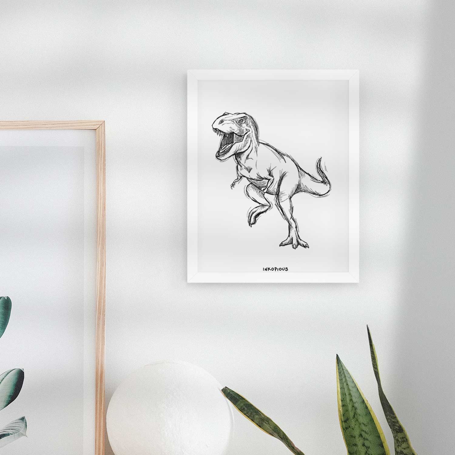 Tyrannosaurus Rex Art Print