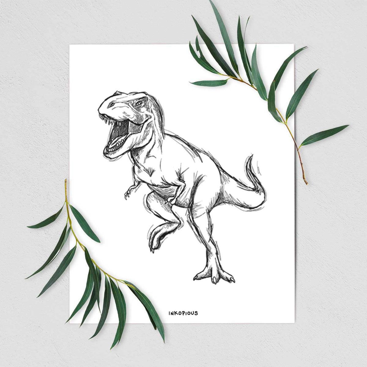 Tyrannosaurus Rex Art Print
