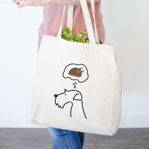 Turkey Thoughts Airedale Terrier - Tote Bag