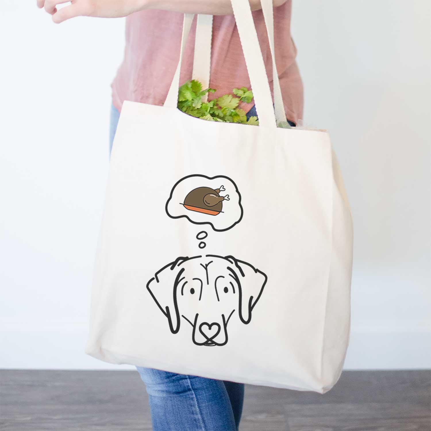 Turkey Thoughts Beagle - Aly - Tote Bag