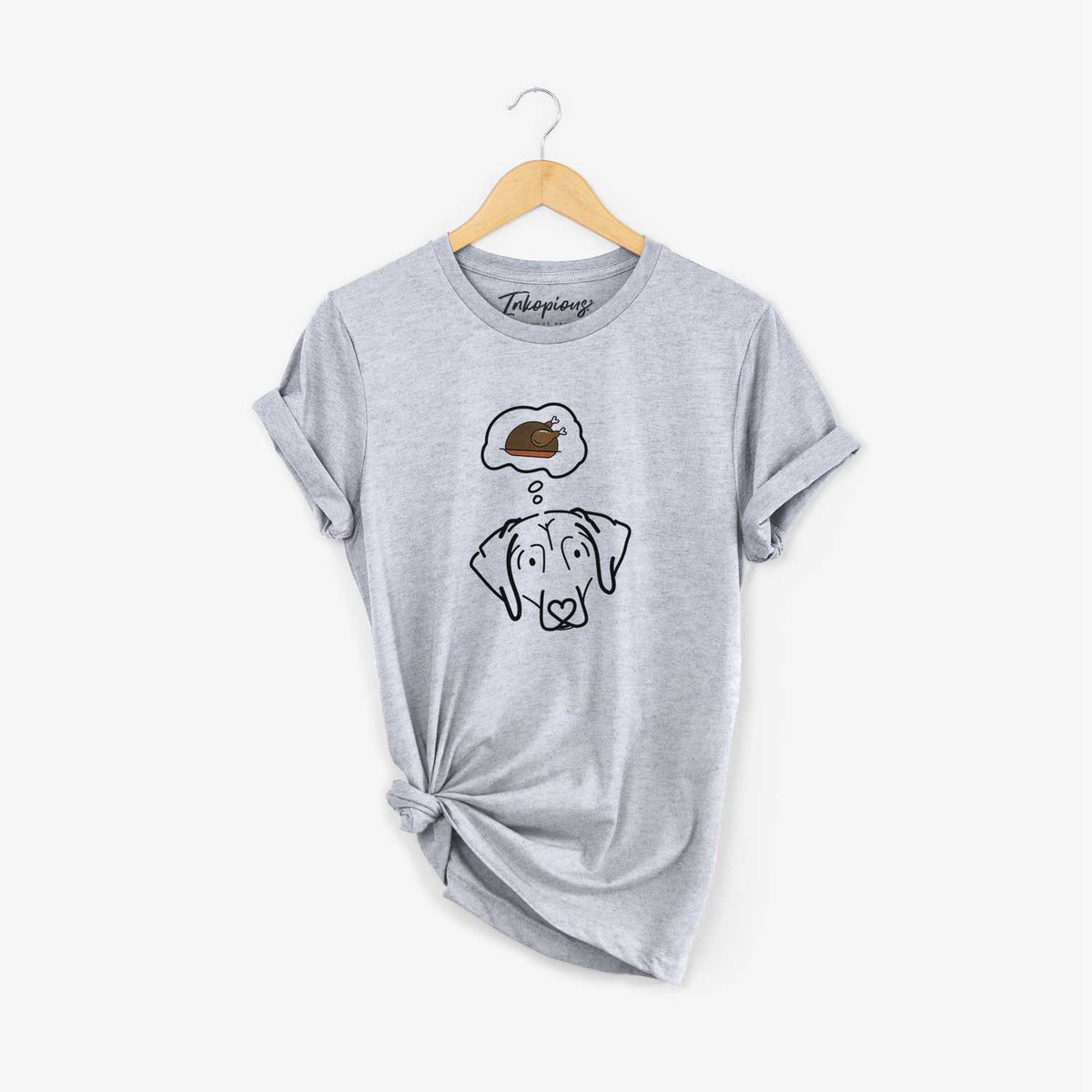 Turkey Thoughts Beagle - Aly - Unisex Crewneck