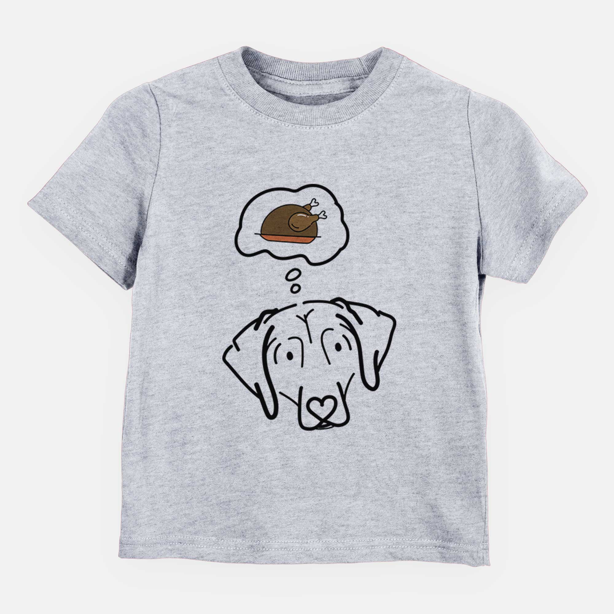 Turkey Thoughts Beagle - Aly - Kids/Youth/Toddler Shirt