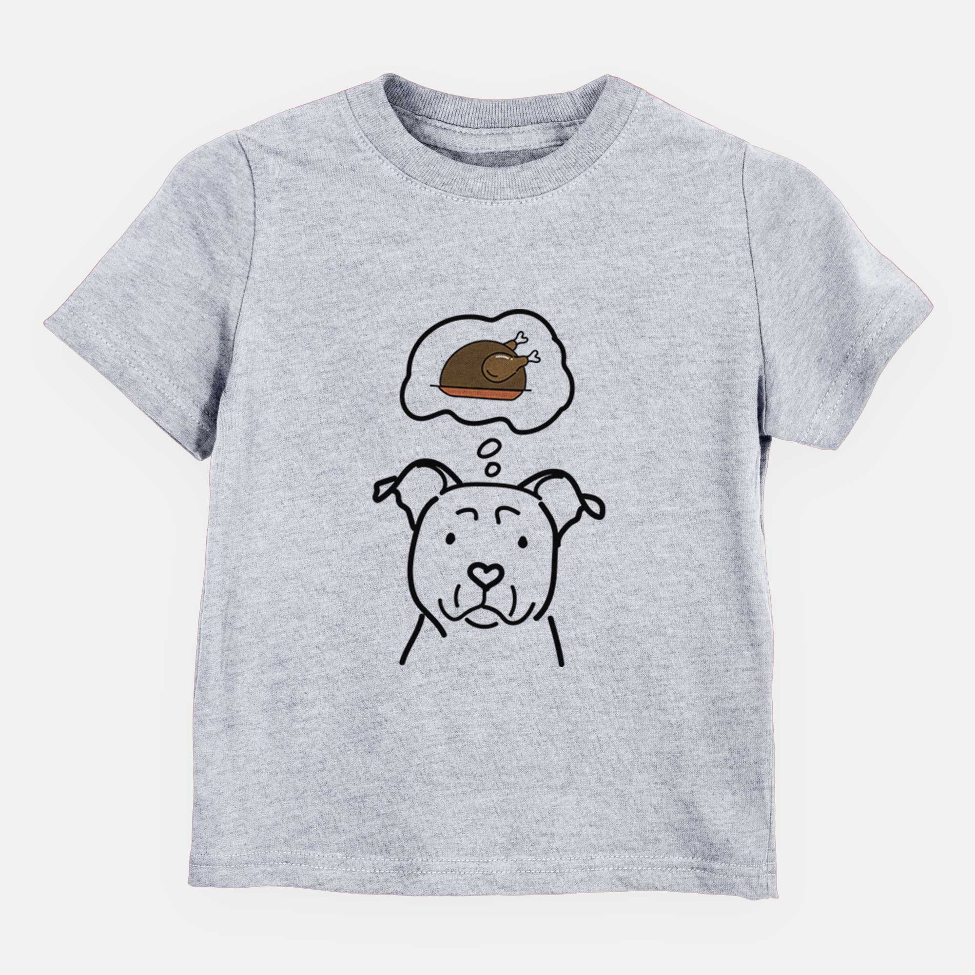 Turkey Thoughts American Staffordshire Terrier - Kids/Youth/Toddler Shirt