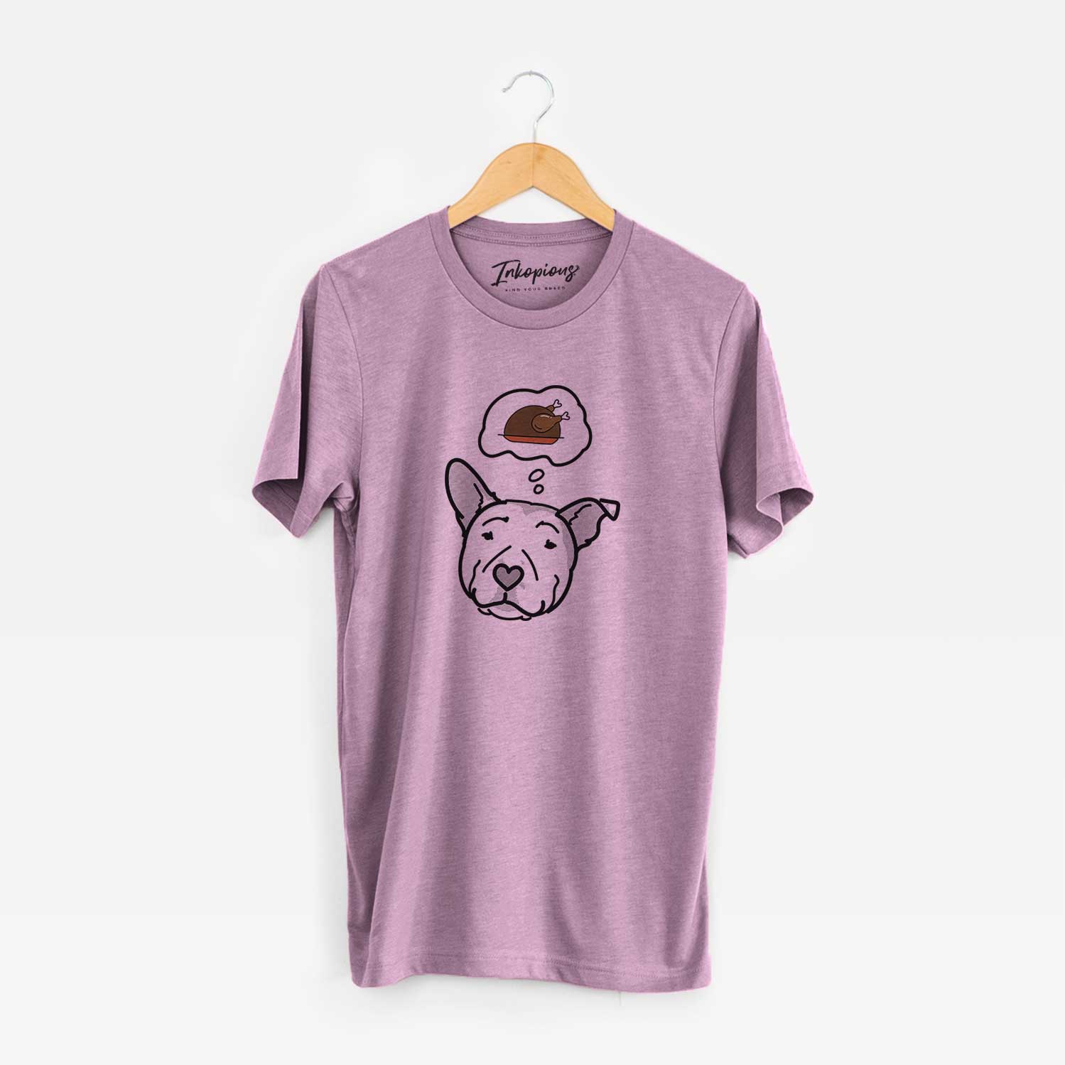 Turkey Thoughts Pitbull - Archer - Unisex Crewneck