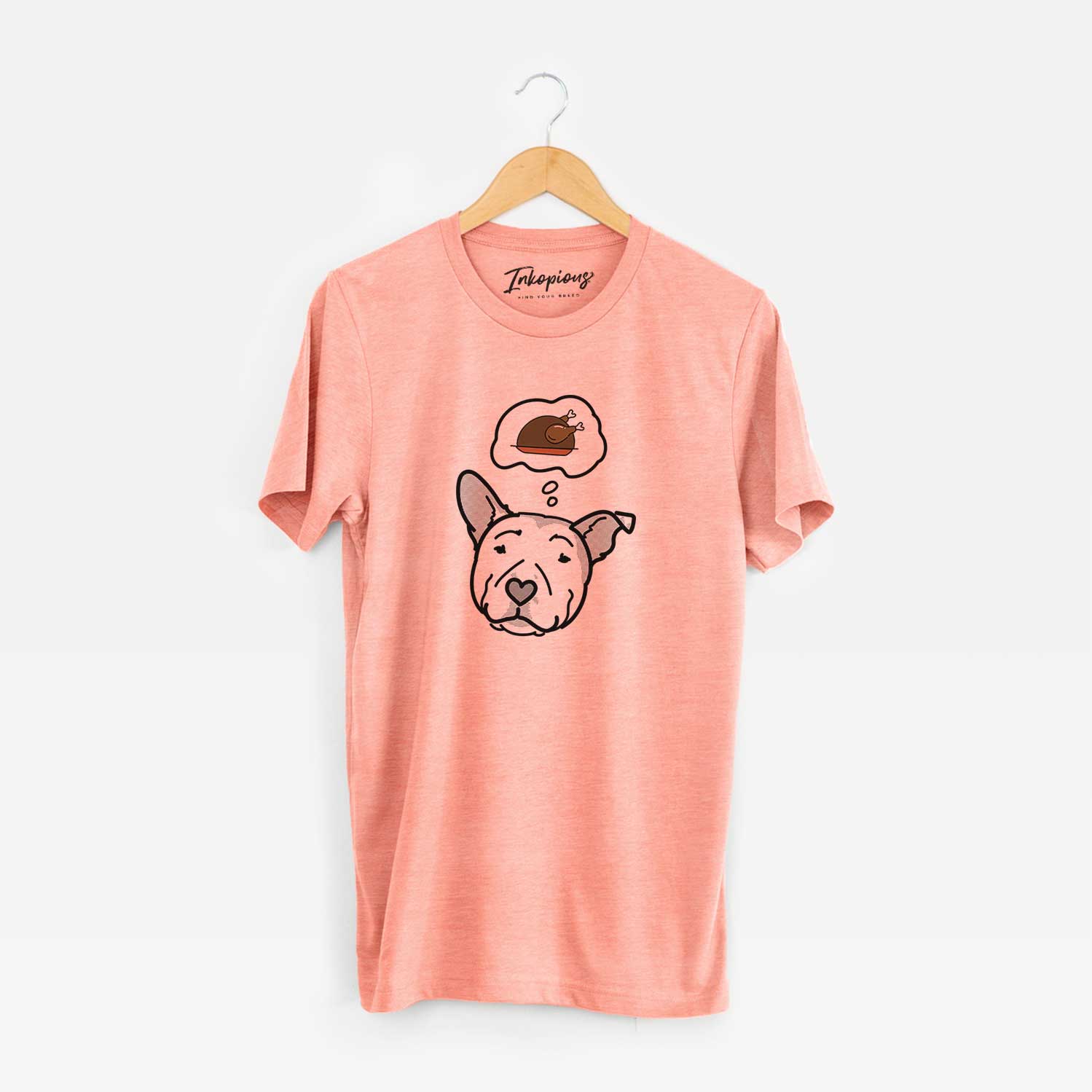 Turkey Thoughts Pitbull - Archer - Unisex Crewneck