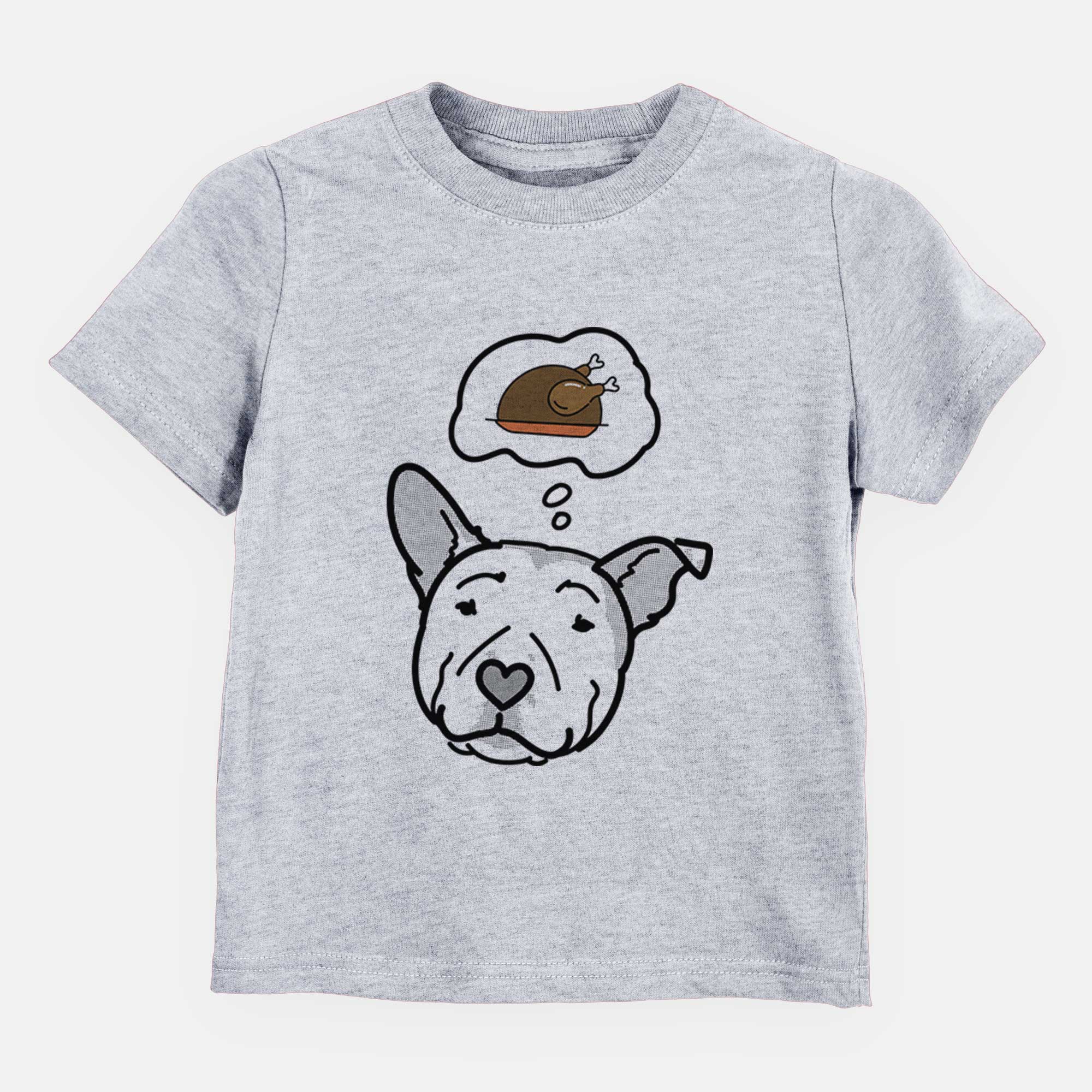 Turkey Thoughts Pitbull - Archer - Kids/Youth/Toddler Shirt