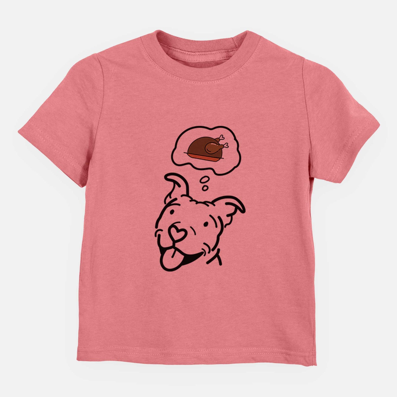 Turkey Thoughts Pitbull - Arlo - Kids/Youth/Toddler Shirt
