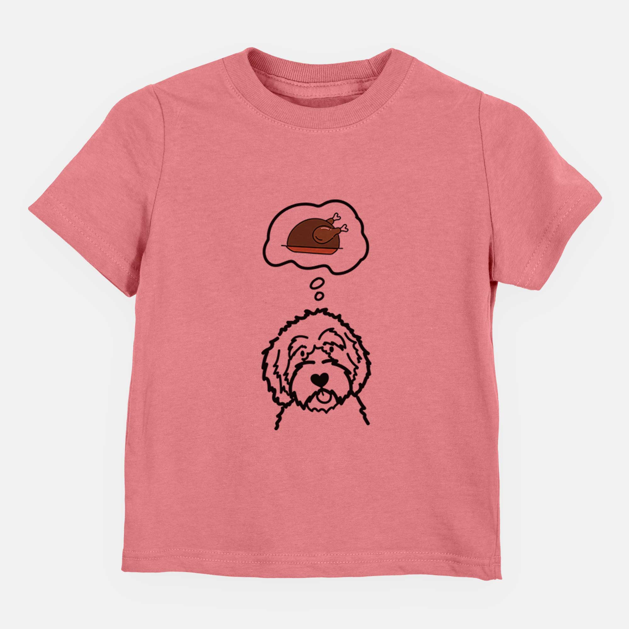 Turkey Thoughts Aussiedoodle - Kids/Youth/Toddler Shirt