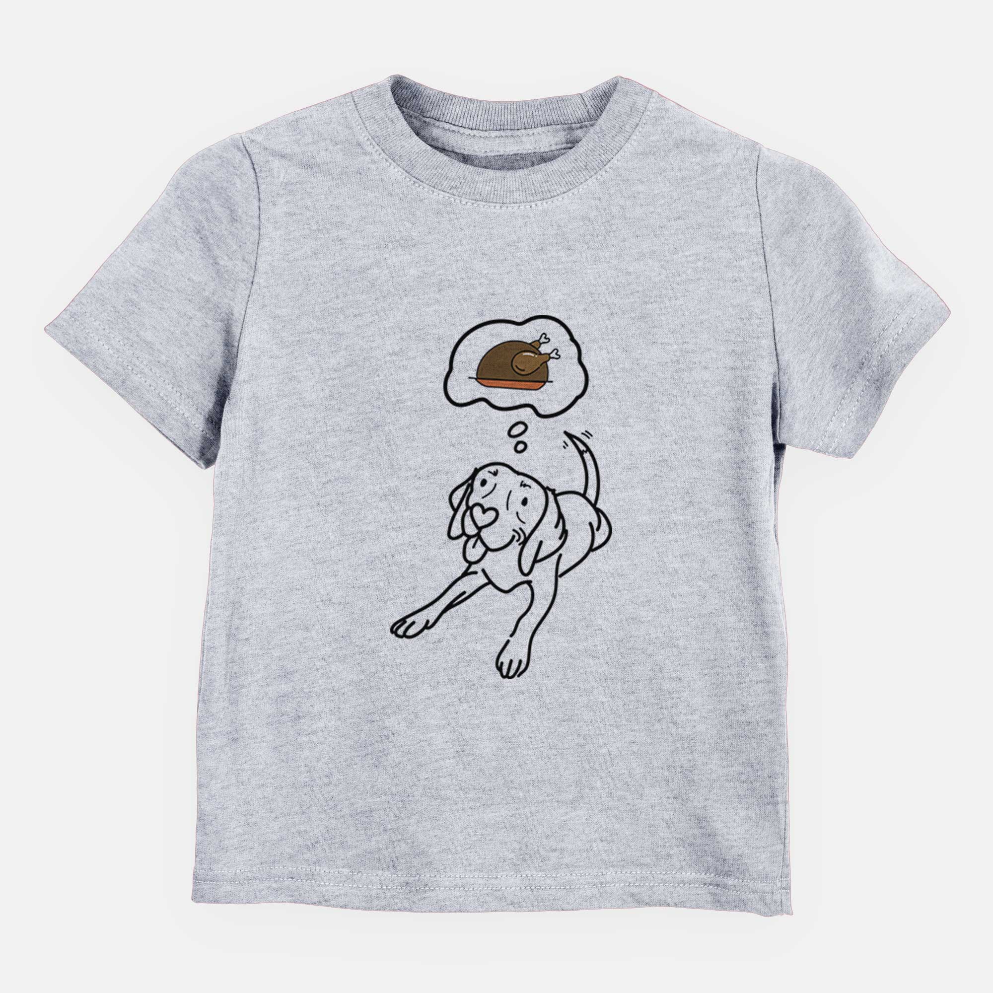 Turkey Thoughts Beagle - Bagel - Kids/Youth/Toddler Shirt