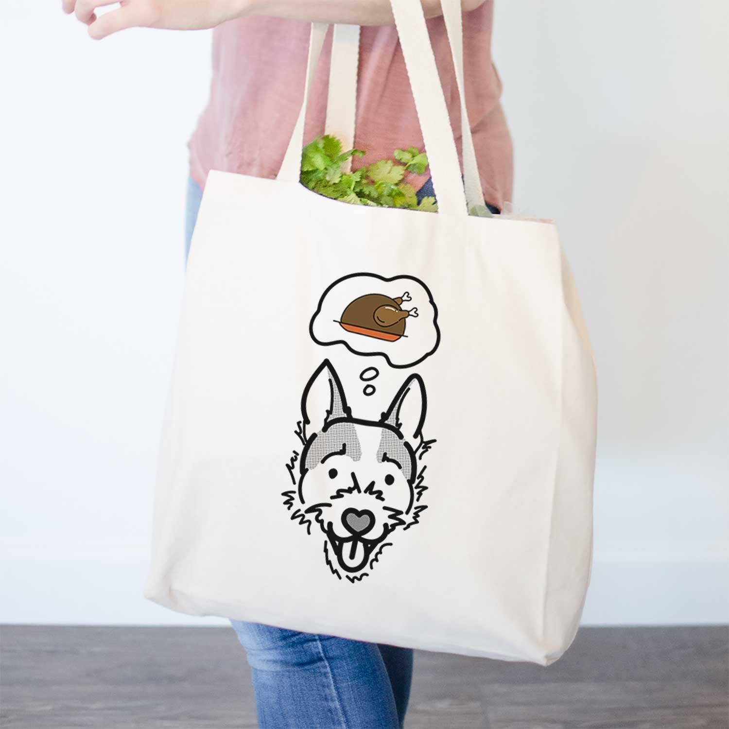 Turkey Thoughts Jack Russell Terrier - Baxter - Tote Bag