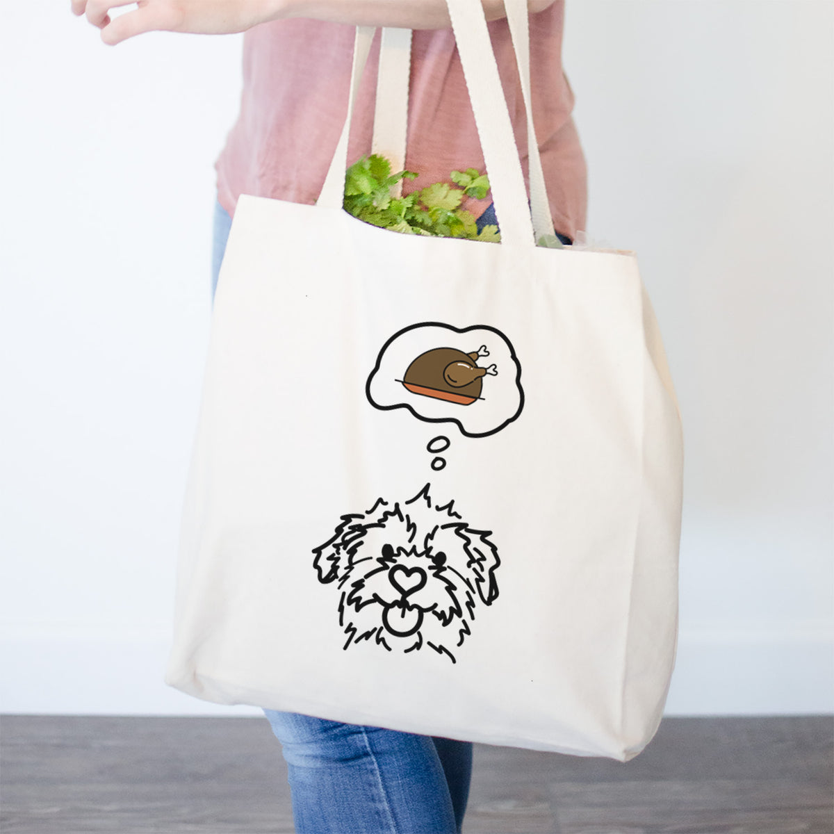 Turkey Thoughts Mixed Breed - Bea - Tote Bag