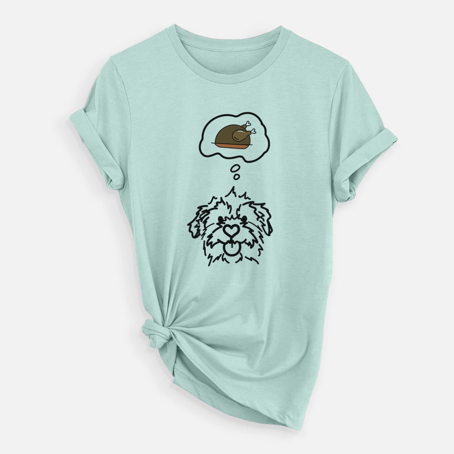 Turkey Thoughts Mixed Breed - Bea - Unisex Crewneck