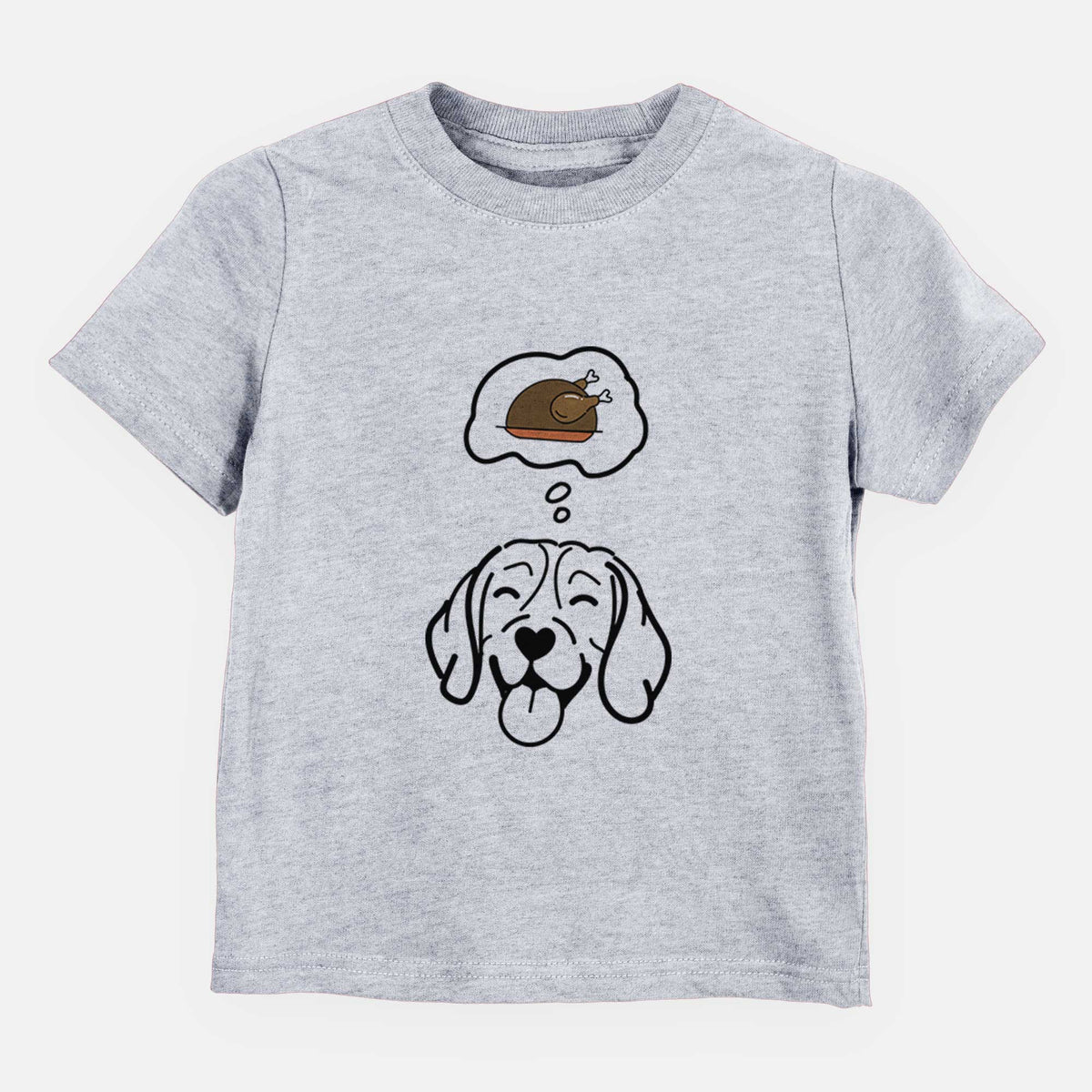 Turkey Thoughts Beagle - Kids/Youth/Toddler Shirt