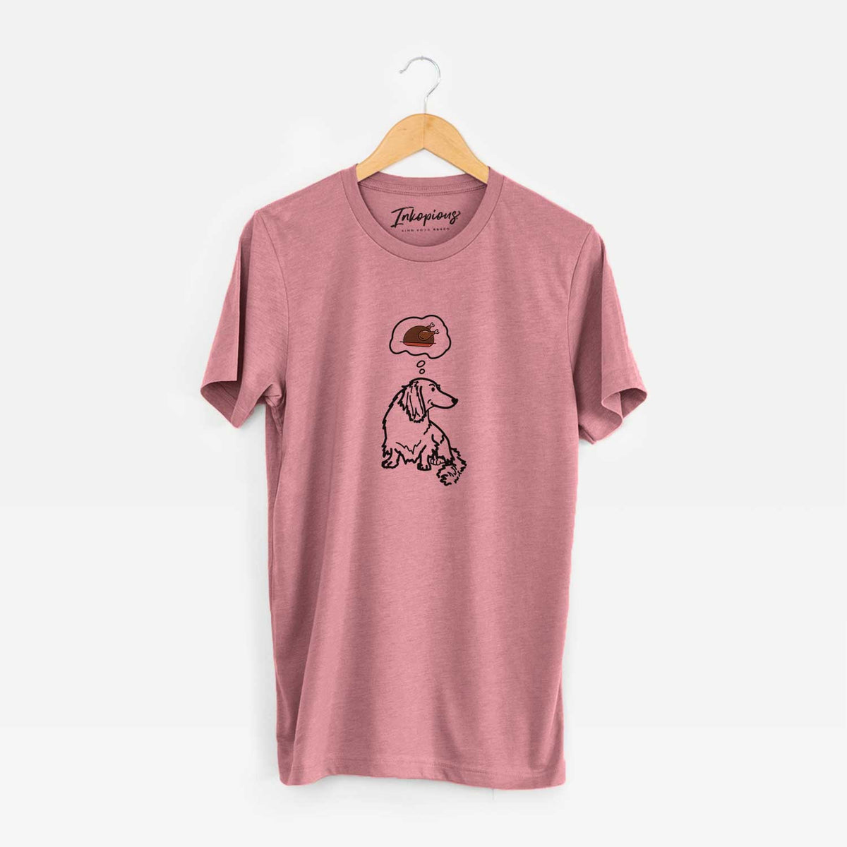 Turkey Thoughts Dachshund - Bella - Unisex Crewneck