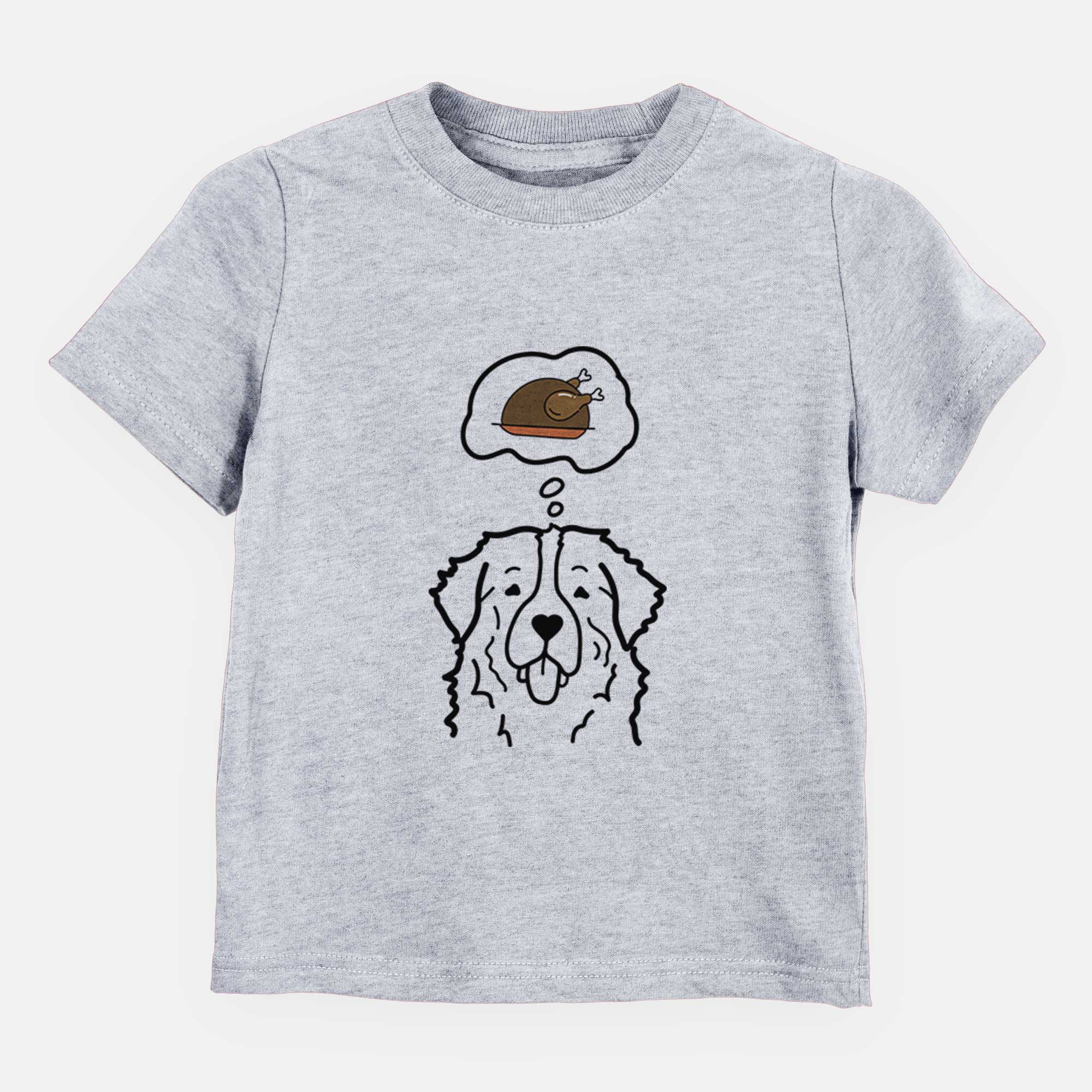 Turkey Thoughts Bernese Mountain Dog - Kids/Youth/Toddler Shirt