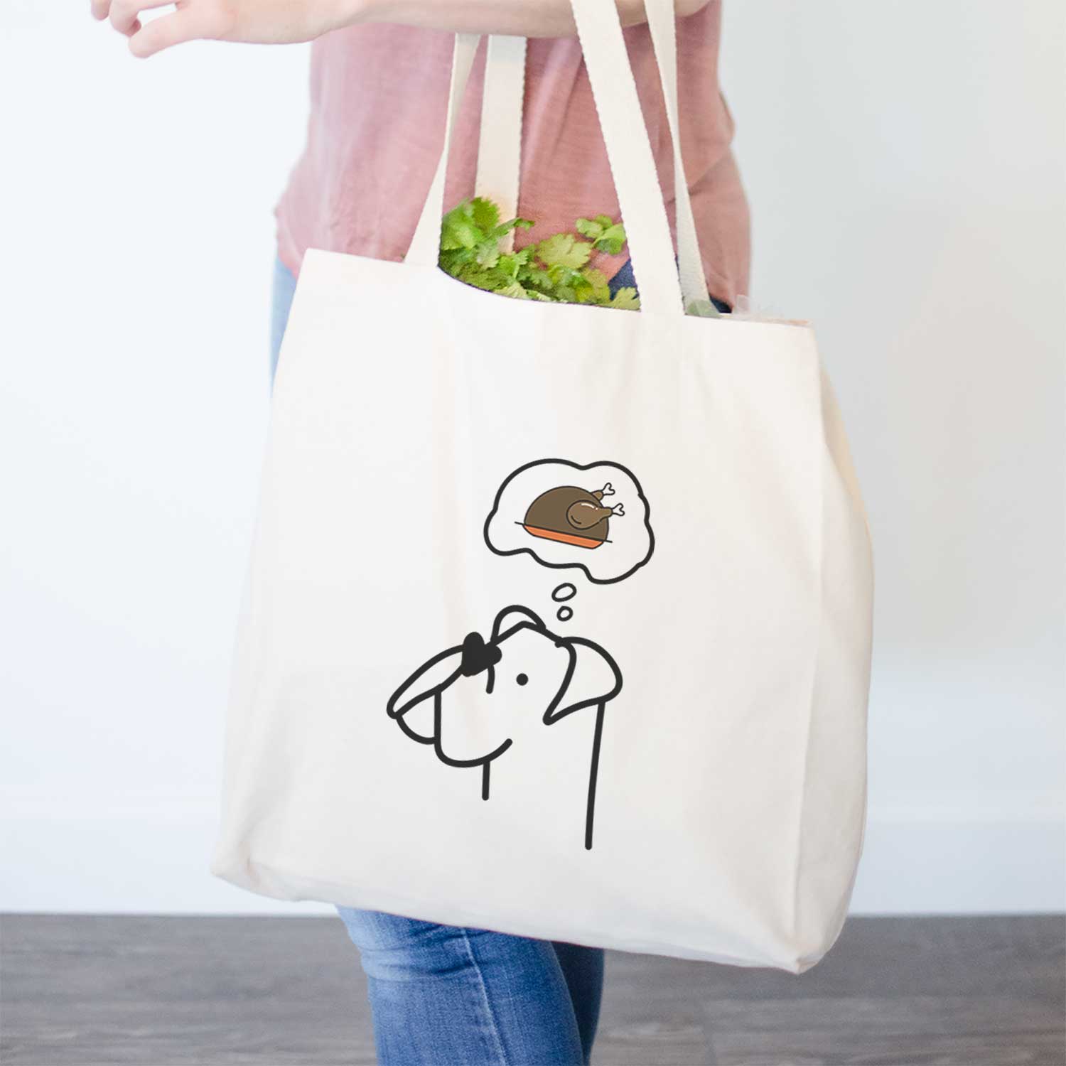 Turkey Thoughts Boxer - Tote Bag