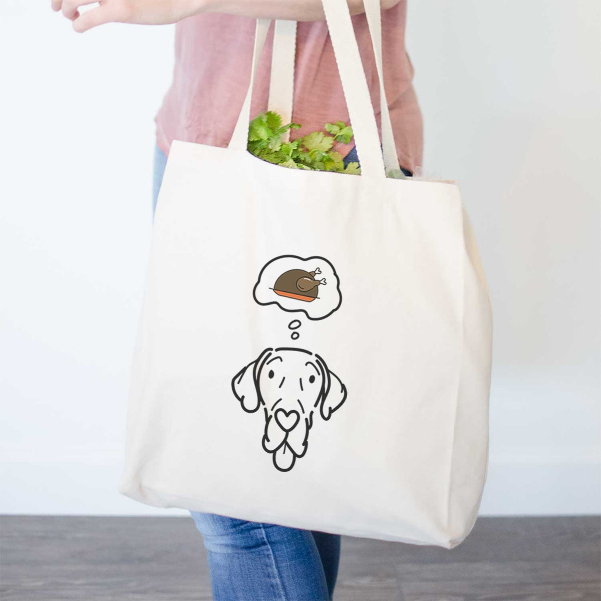 Turkey Thoughts Great Dane - Bruce - Tote Bag