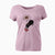 Turkey Thoughts Black Cat - Bug - Women's V-neck Shirt