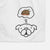 Turkey Thoughts English Bulldog - Decorative Hand Towel