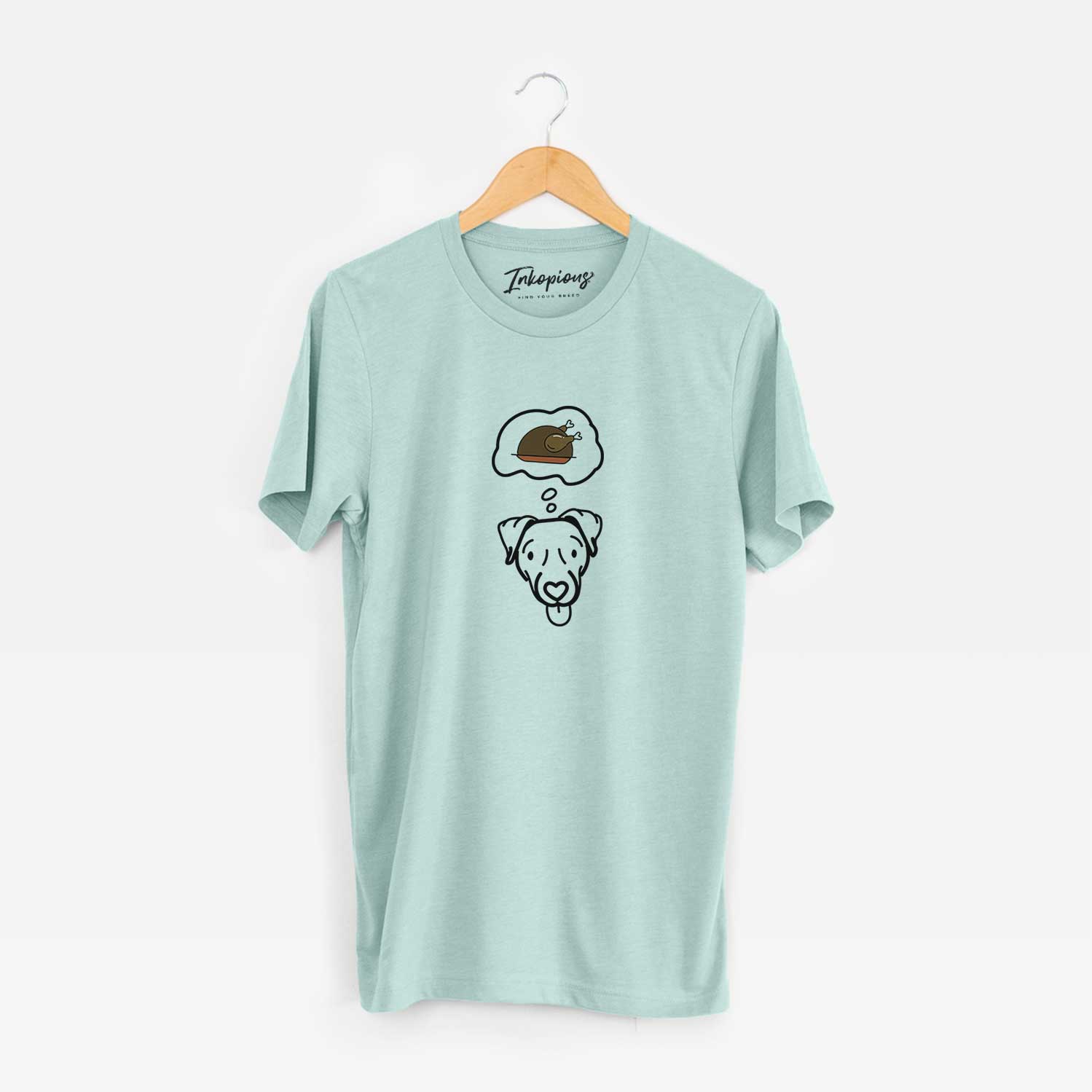 Turkey Thoughts Jack Russell Terrier - Cammy - Unisex Crewneck