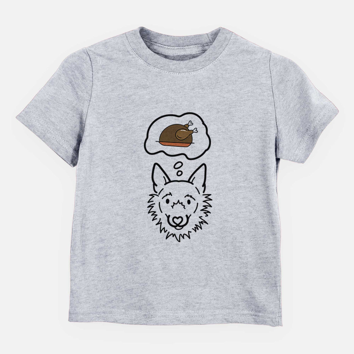 Turkey Thoughts Super Mutt - Chewy - Kids/Youth/Toddler Shirt