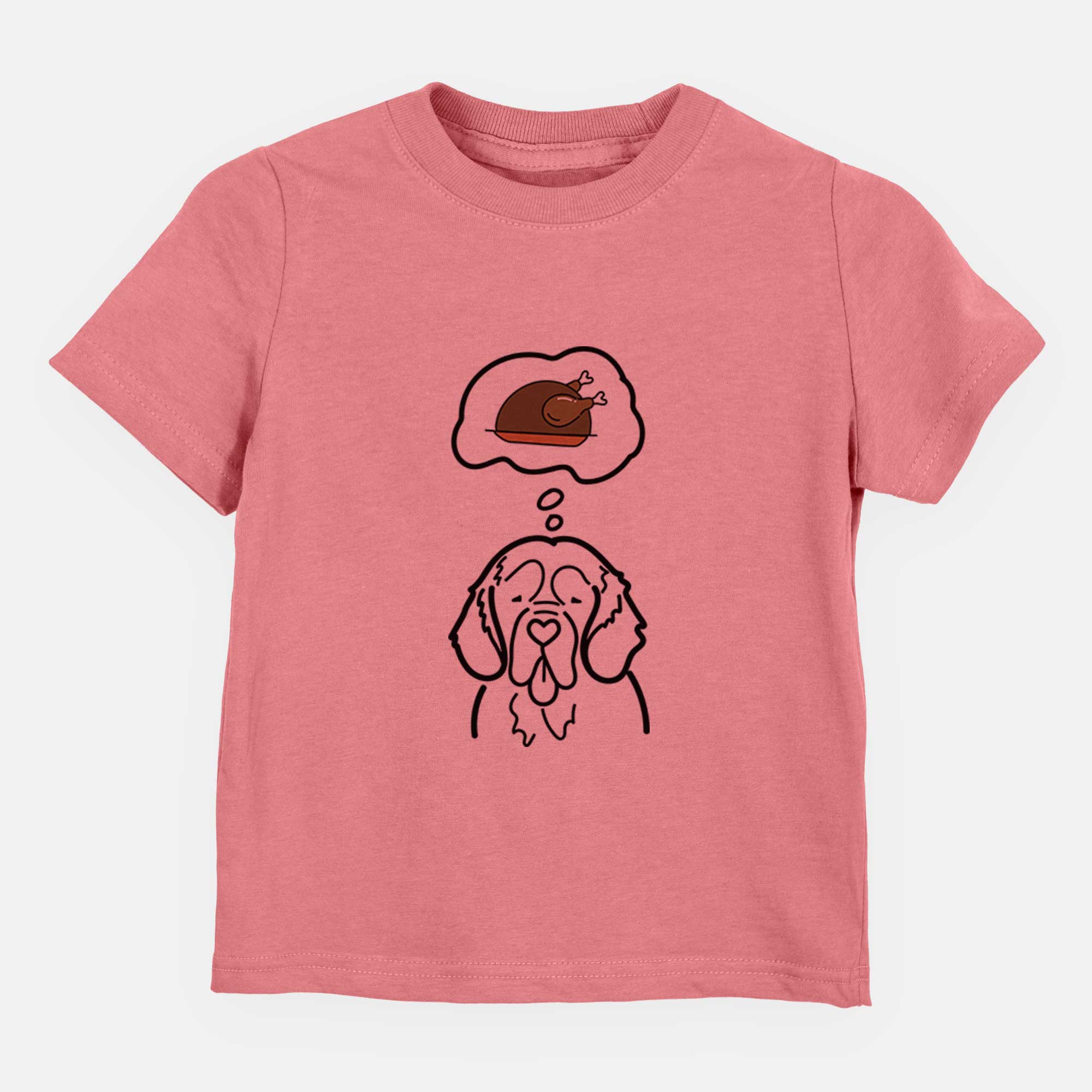 Turkey Thoughts Clumber Spaniel - Kids/Youth/Toddler Shirt