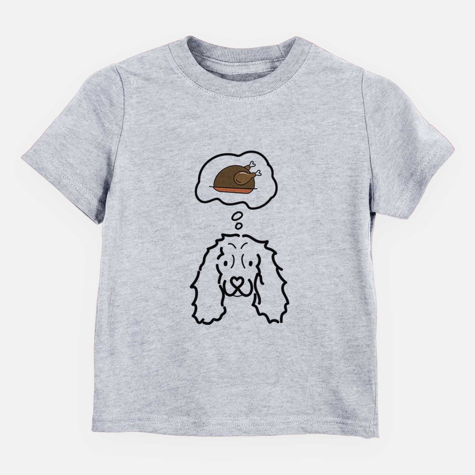 Turkey Thoughts American Cocker Spaniel - Kids/Youth/Toddler Shirt