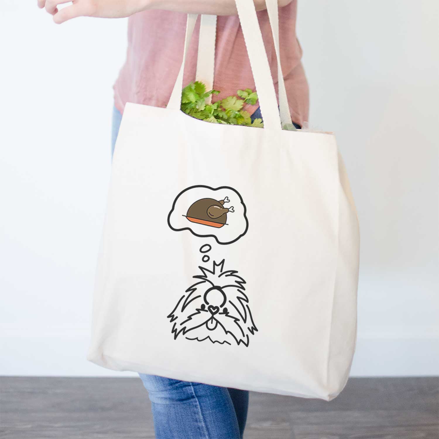 Turkey Thoughts Shih Tzu - CoCo - Tote Bag