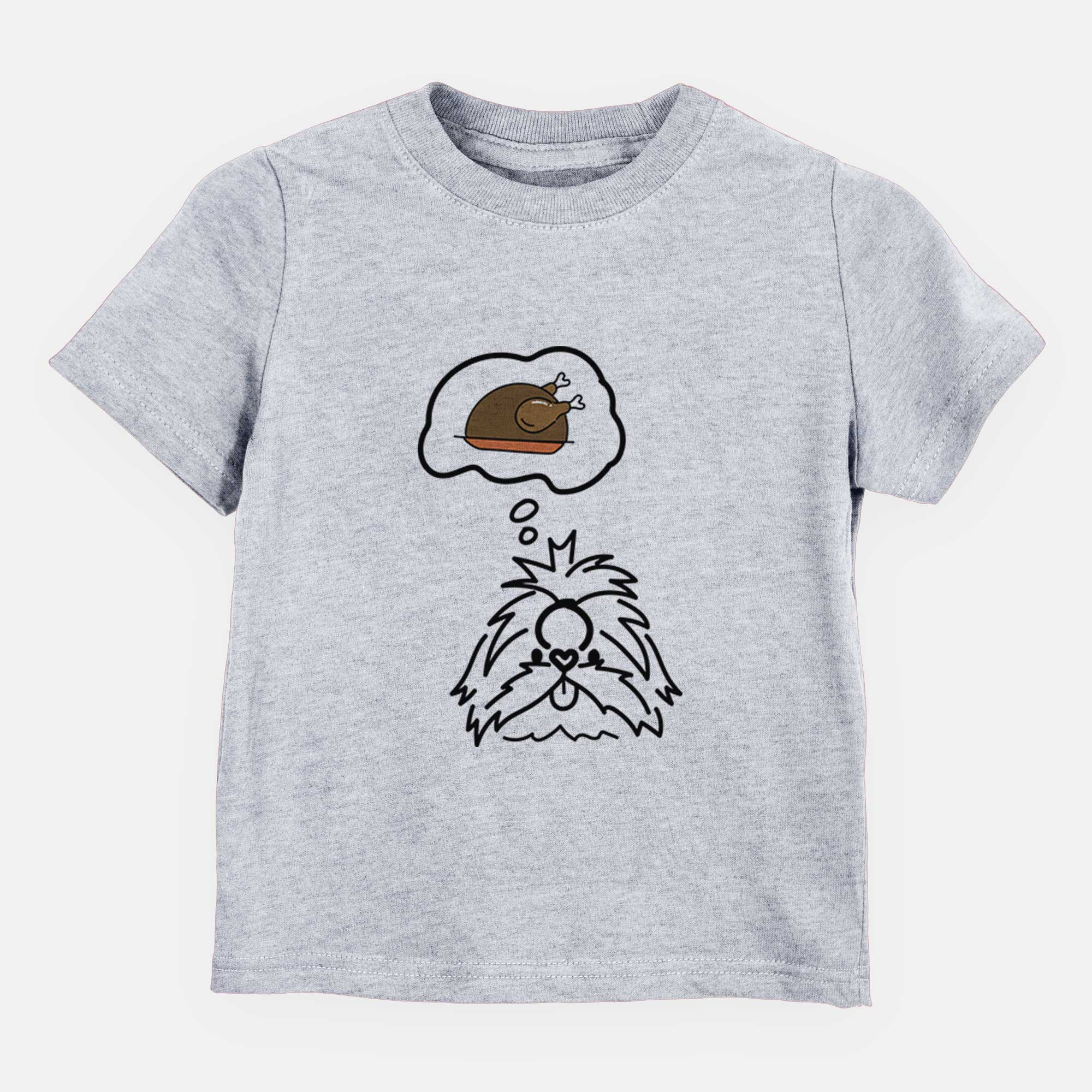 Turkey Thoughts Shih Tzu - CoCo - Kids/Youth/Toddler Shirt