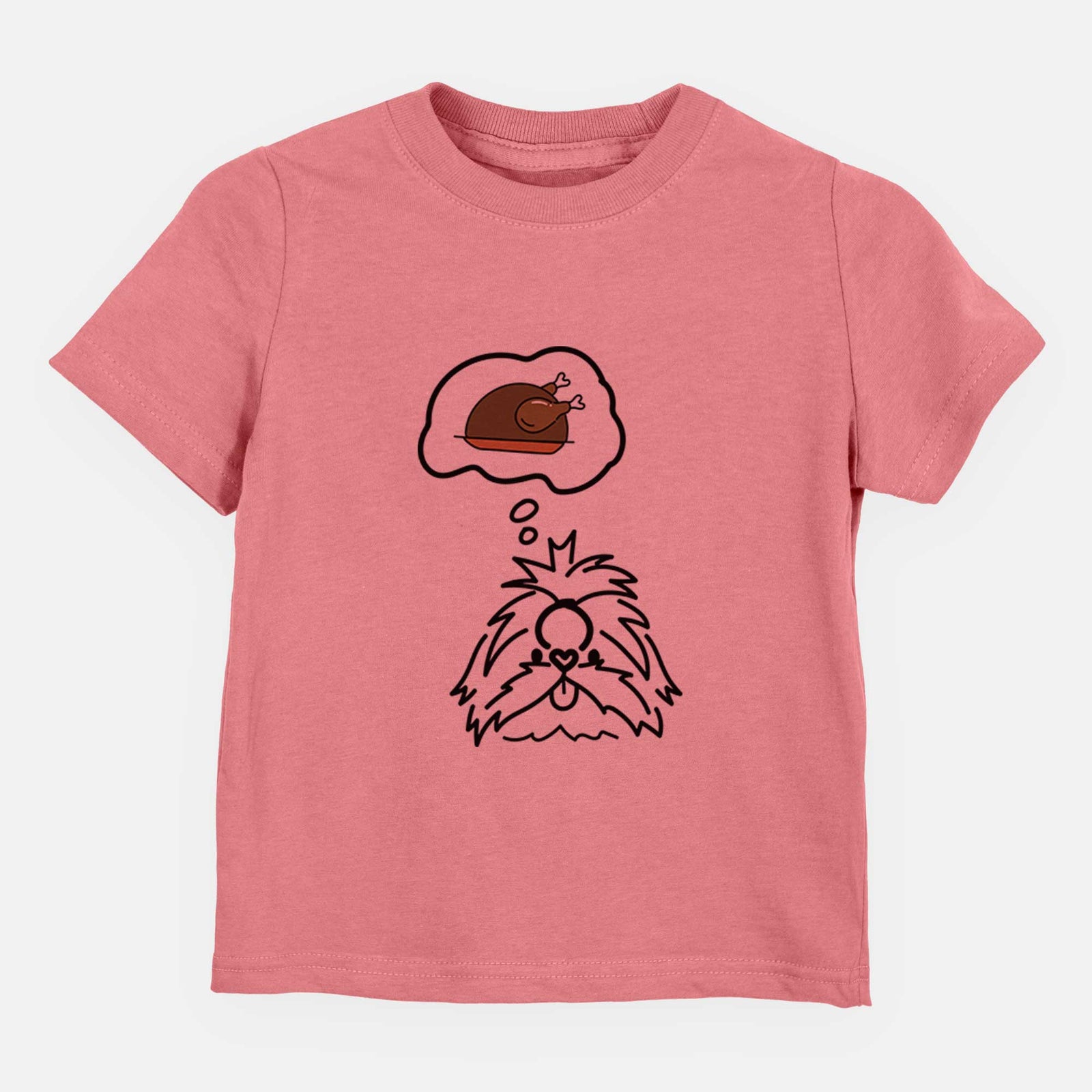 Turkey Thoughts Shih Tzu - CoCo - Kids/Youth/Toddler Shirt
