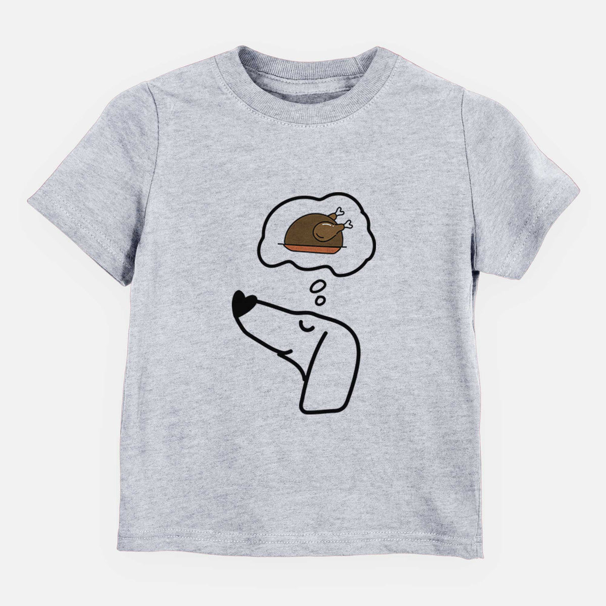 Turkey Thoughts Dachshund - Kids/Youth/Toddler Shirt