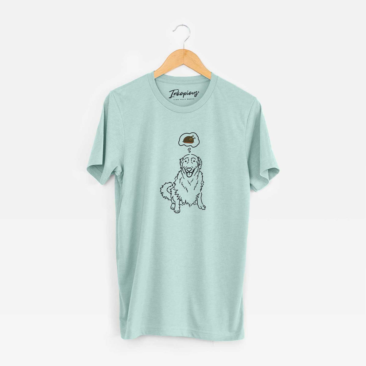 Turkey Thoughts Golden Retriever - Daisy - Unisex Crewneck
