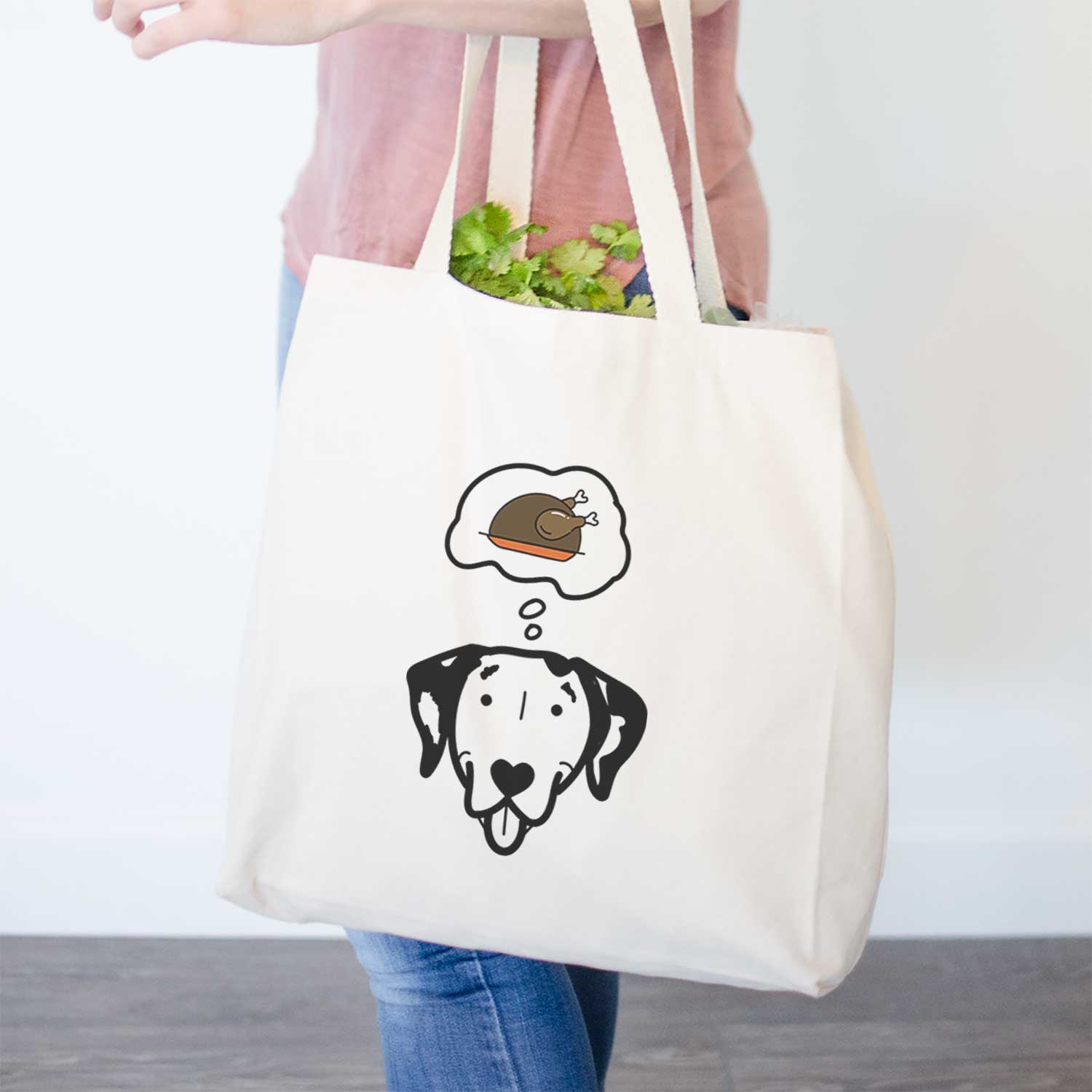 Turkey Thoughts Dalmatian - Tote Bag