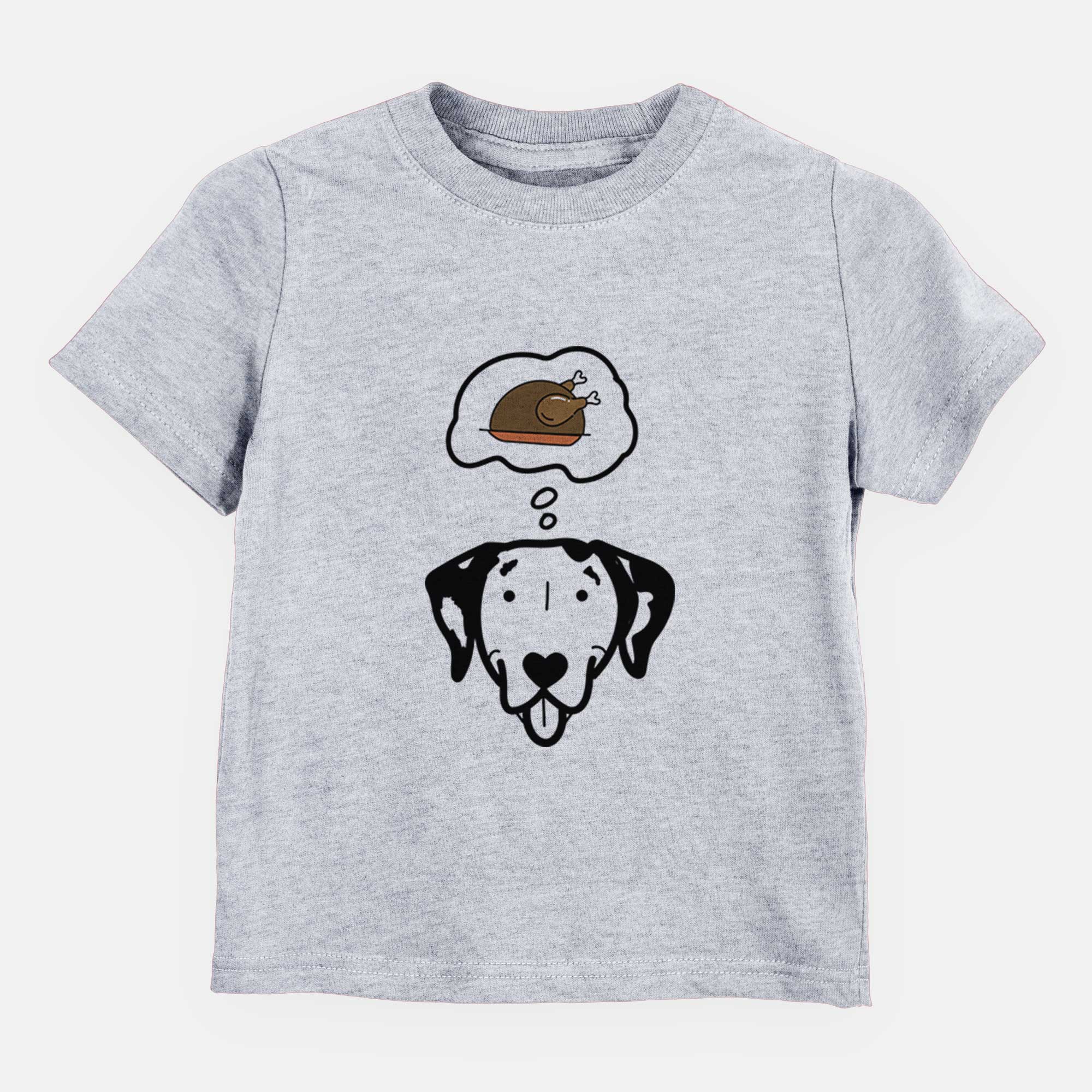 Turkey Thoughts Dalmatian - Kids/Youth/Toddler Shirt