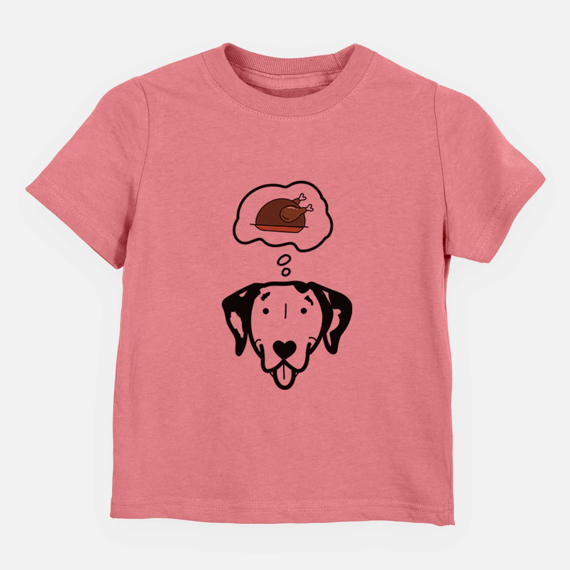 Turkey Thoughts Dalmatian - Kids/Youth/Toddler Shirt